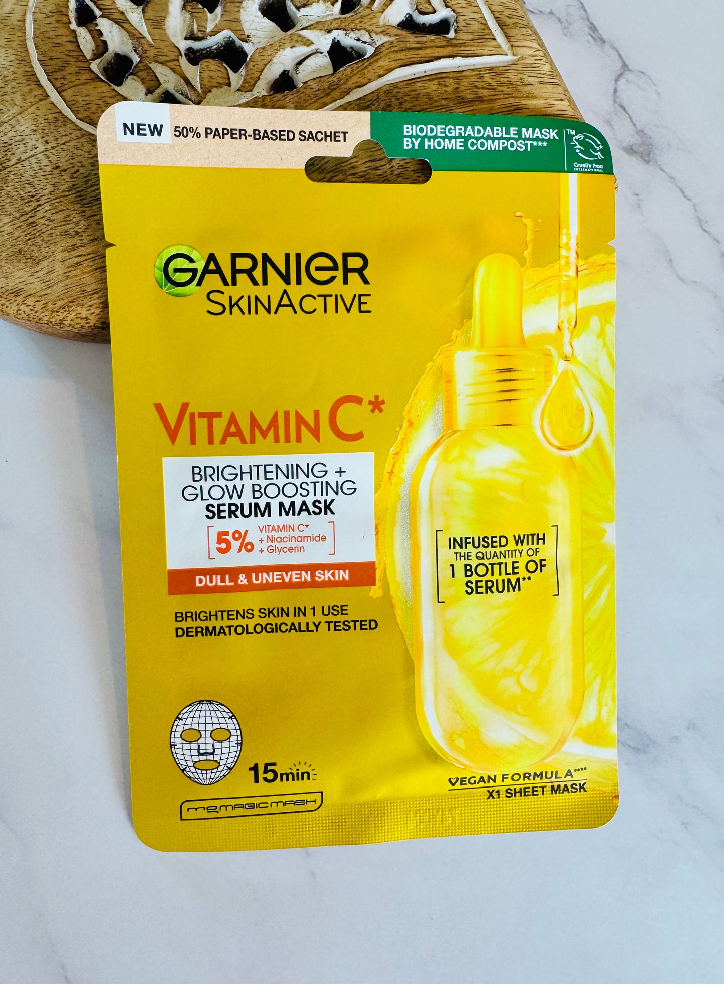 Garnier Vitamin C Face Sheet Mask
