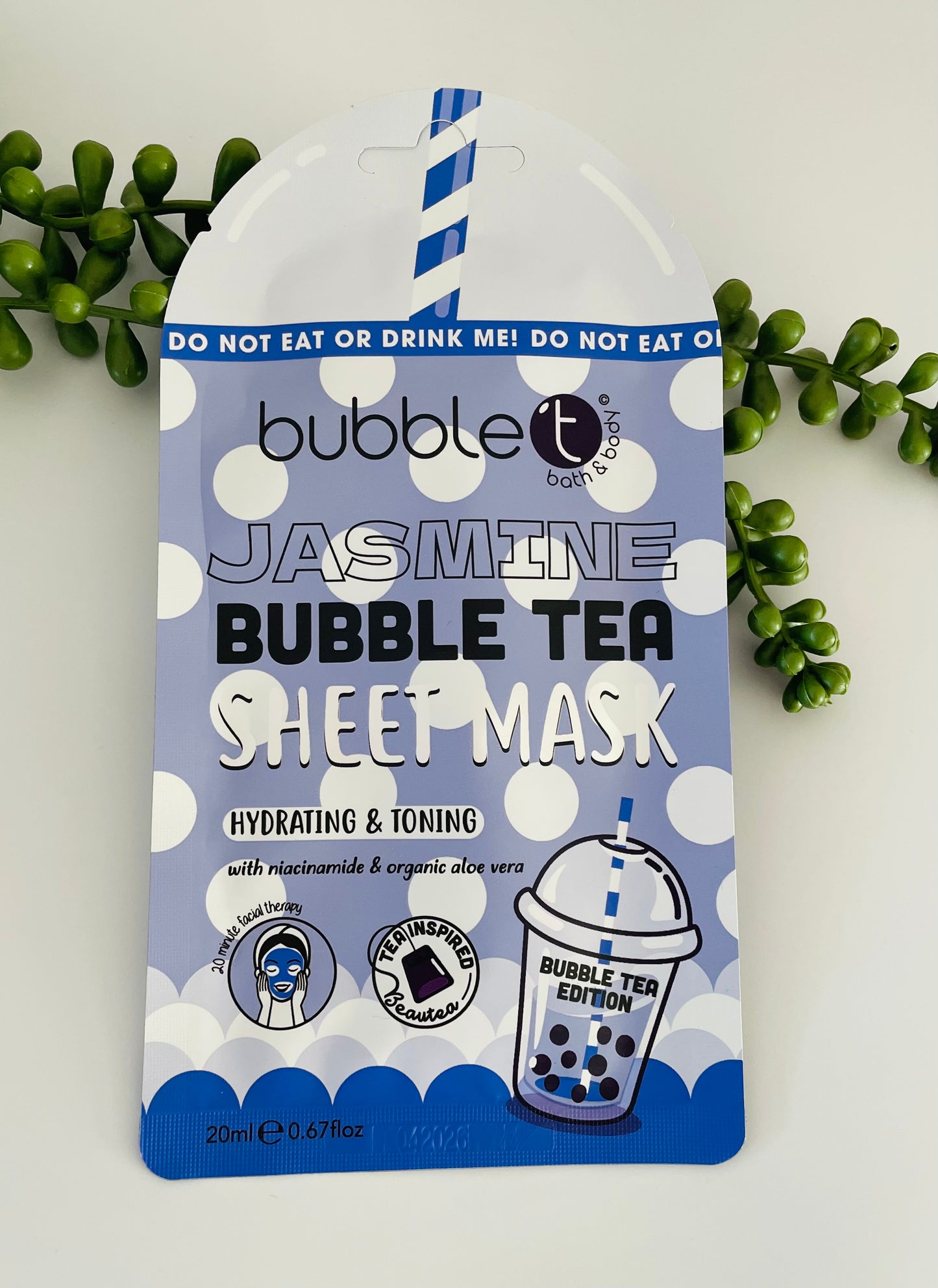 Bubble T Sheet Mask - Jasmine
