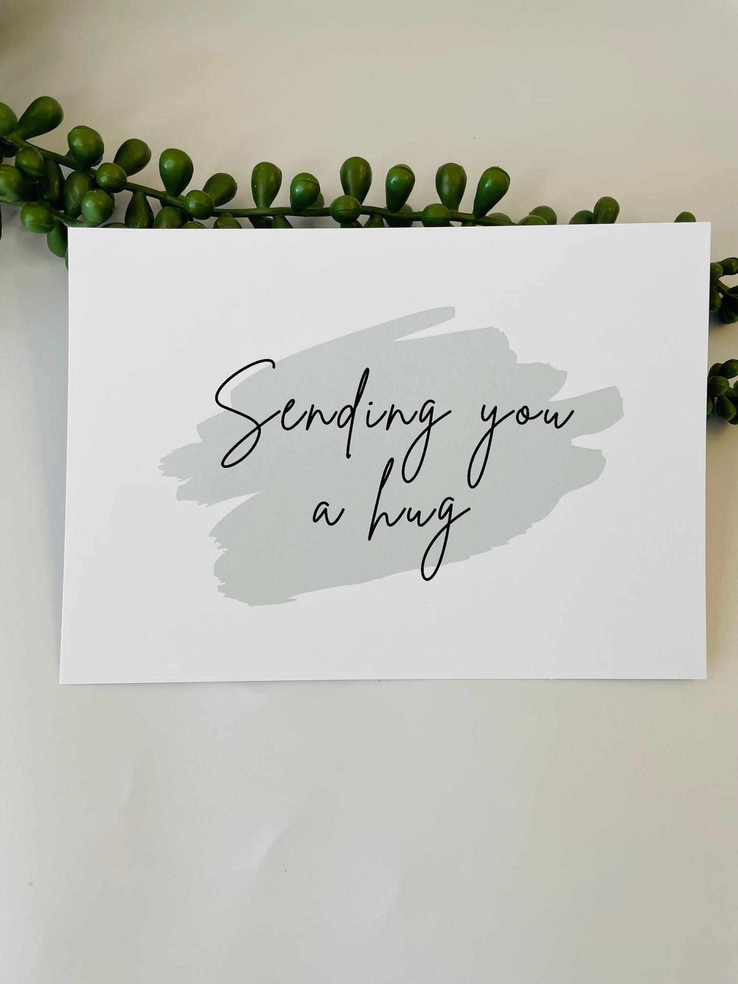 Sending You A Hug Card