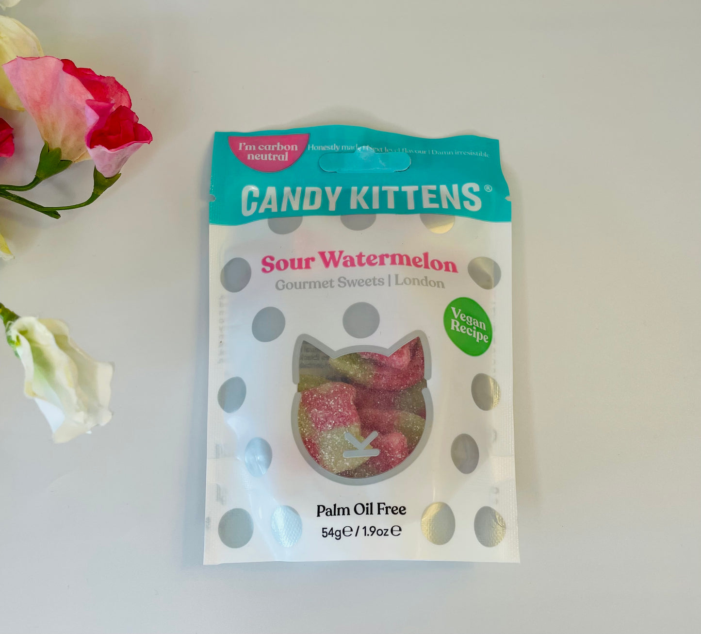 Sour Watermelon Candy Kittens