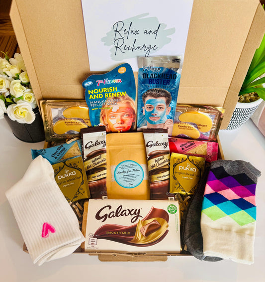 Ultimate Couples Gift Box - Pamper Hamper for Two - Night In Box - Couples Date Night Box - New Parents - Couples New Home - Couples Spa Box