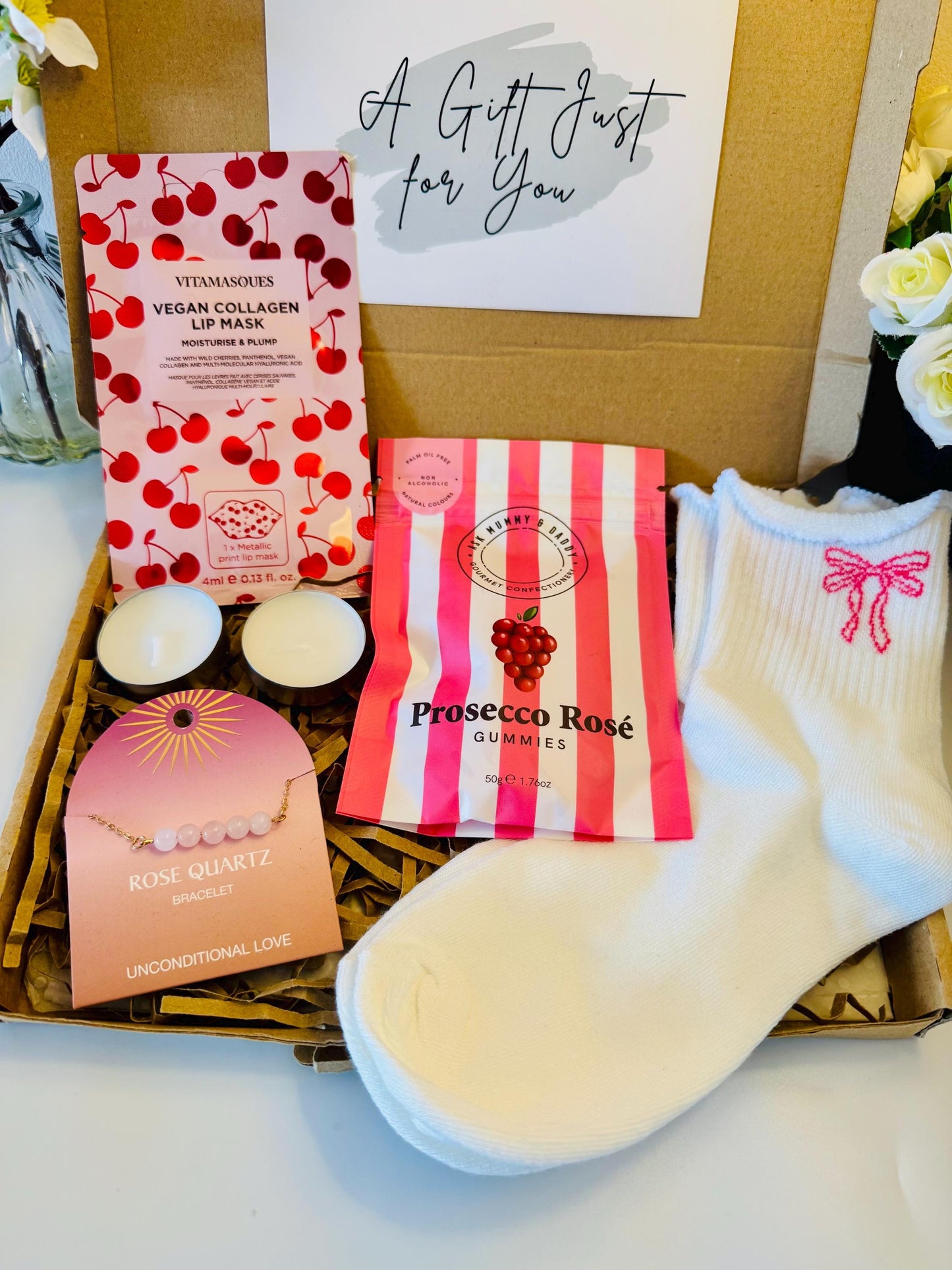 Hug in a Box For Her - Thinking of You - Letterbox Gift - Care Package - Birthday Giftbox - Pick me Up Gift - Gift for Friend - Personalised