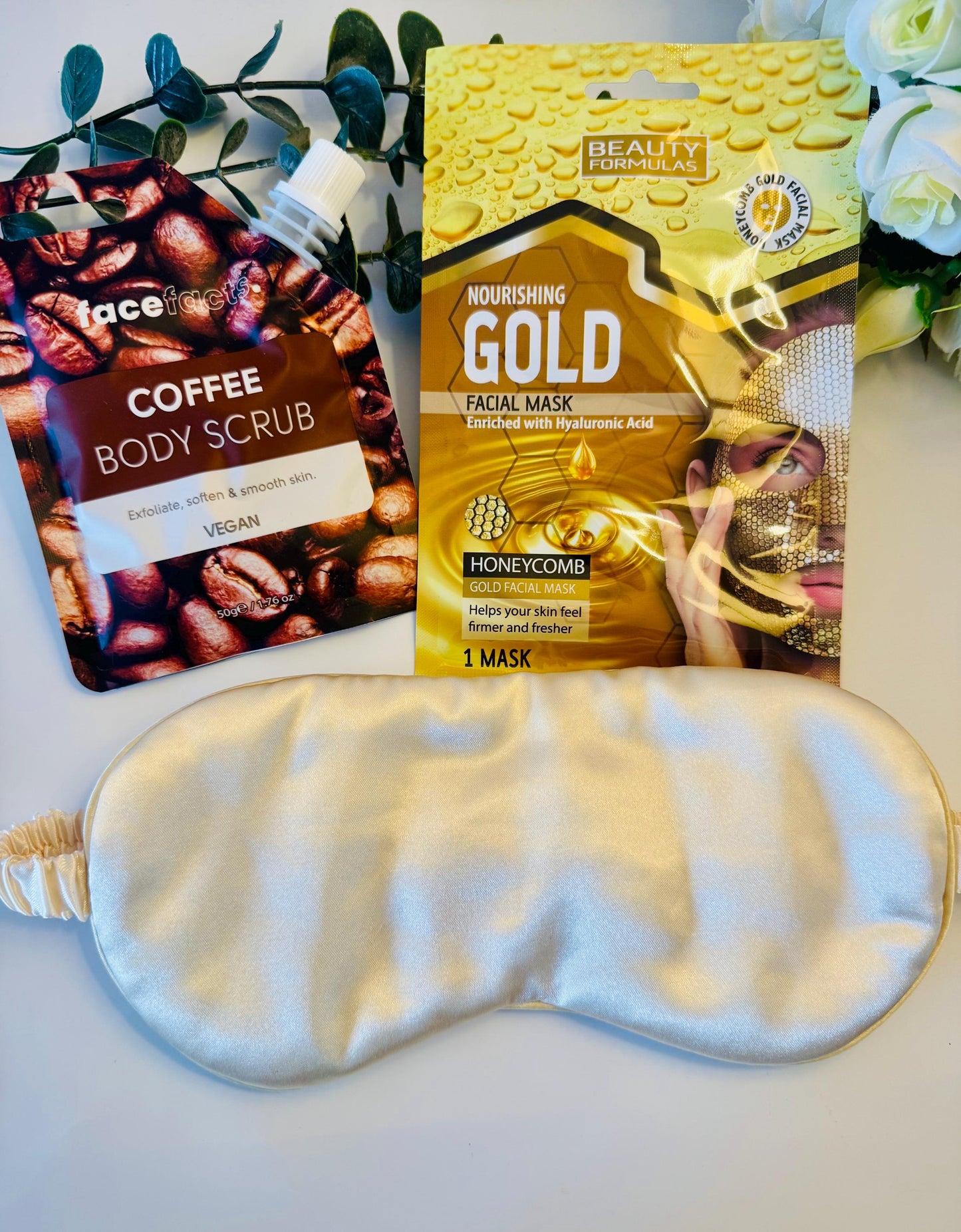 Gold Pamper Gift Box for Her