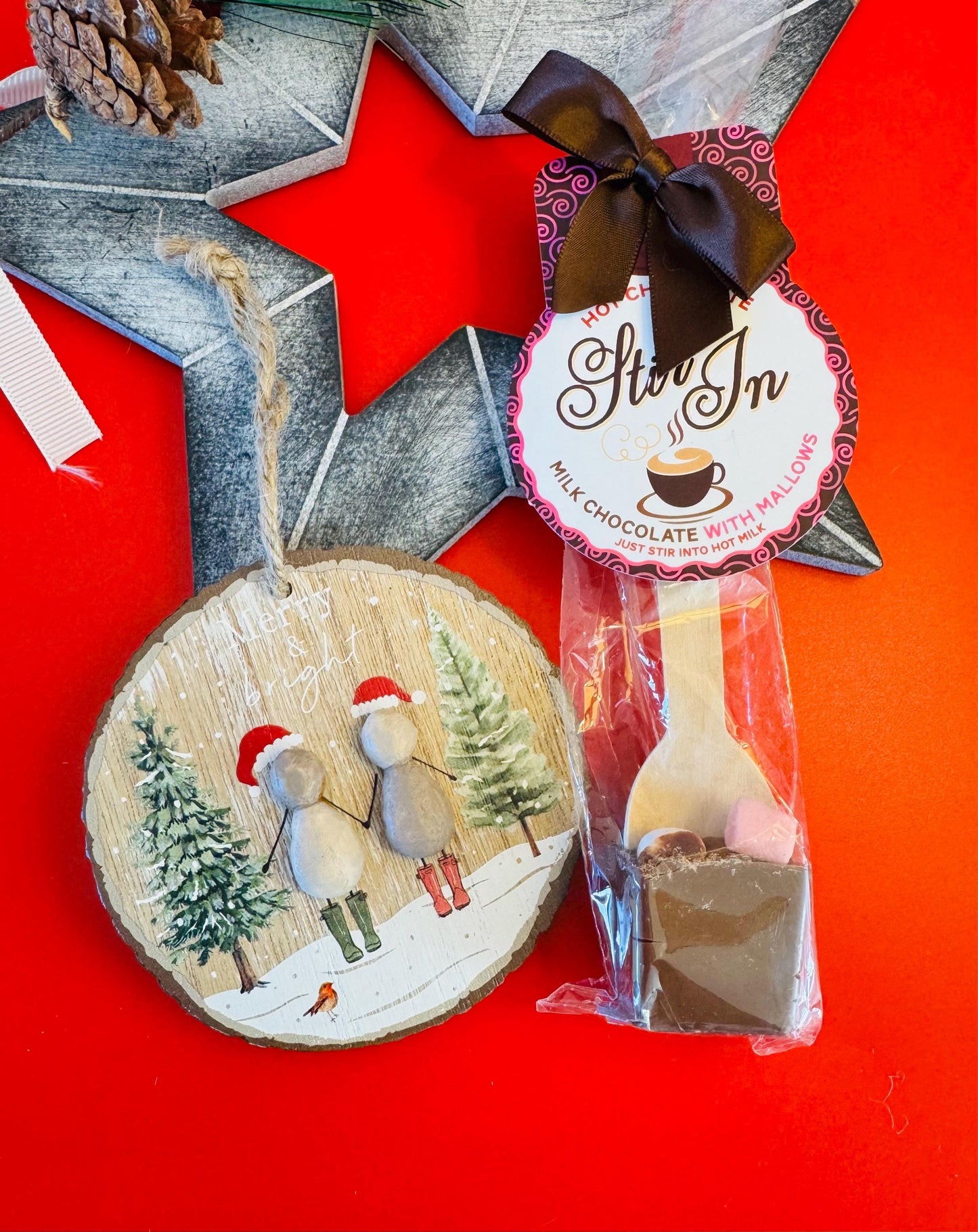 Couples Christmas Hamper - His and Hers Hamper - Christmas Gift Box - Xmas Gifts for Couples - Christmas Eve Box - Movie Night Hamper