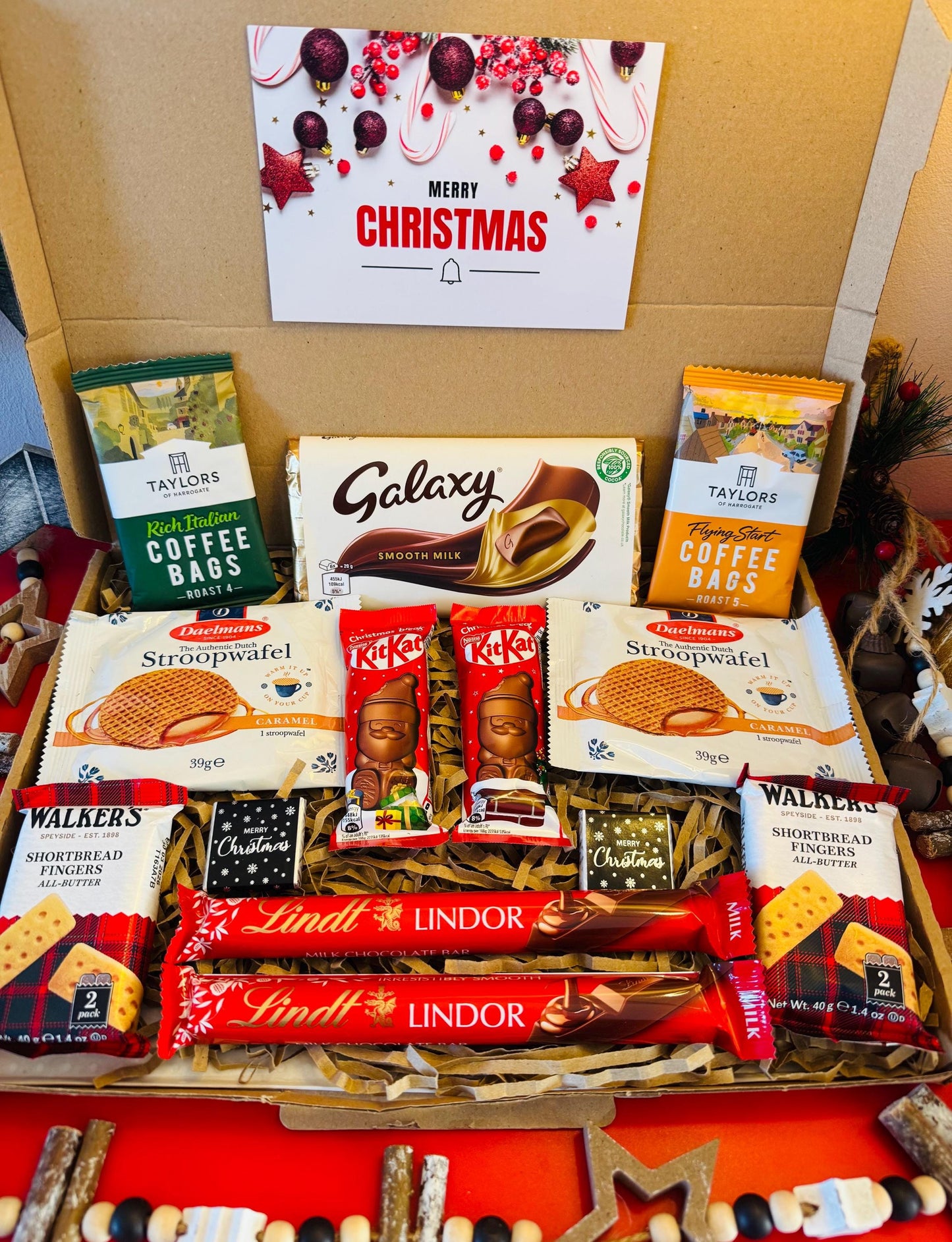 Couples Christmas Gift - Christmas Gift for them - Letterbox Gift - Gifts for Grandparents - Gifts for Couples - Xmas Movie Night Box