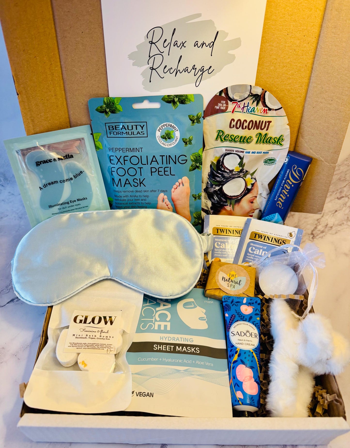 Care Package Hug in a Box - Recovery Get Well Soon Gift Box for Her - Thinking of You - Pamper Hamper - Self Care Gift Box - Cancer Gifts