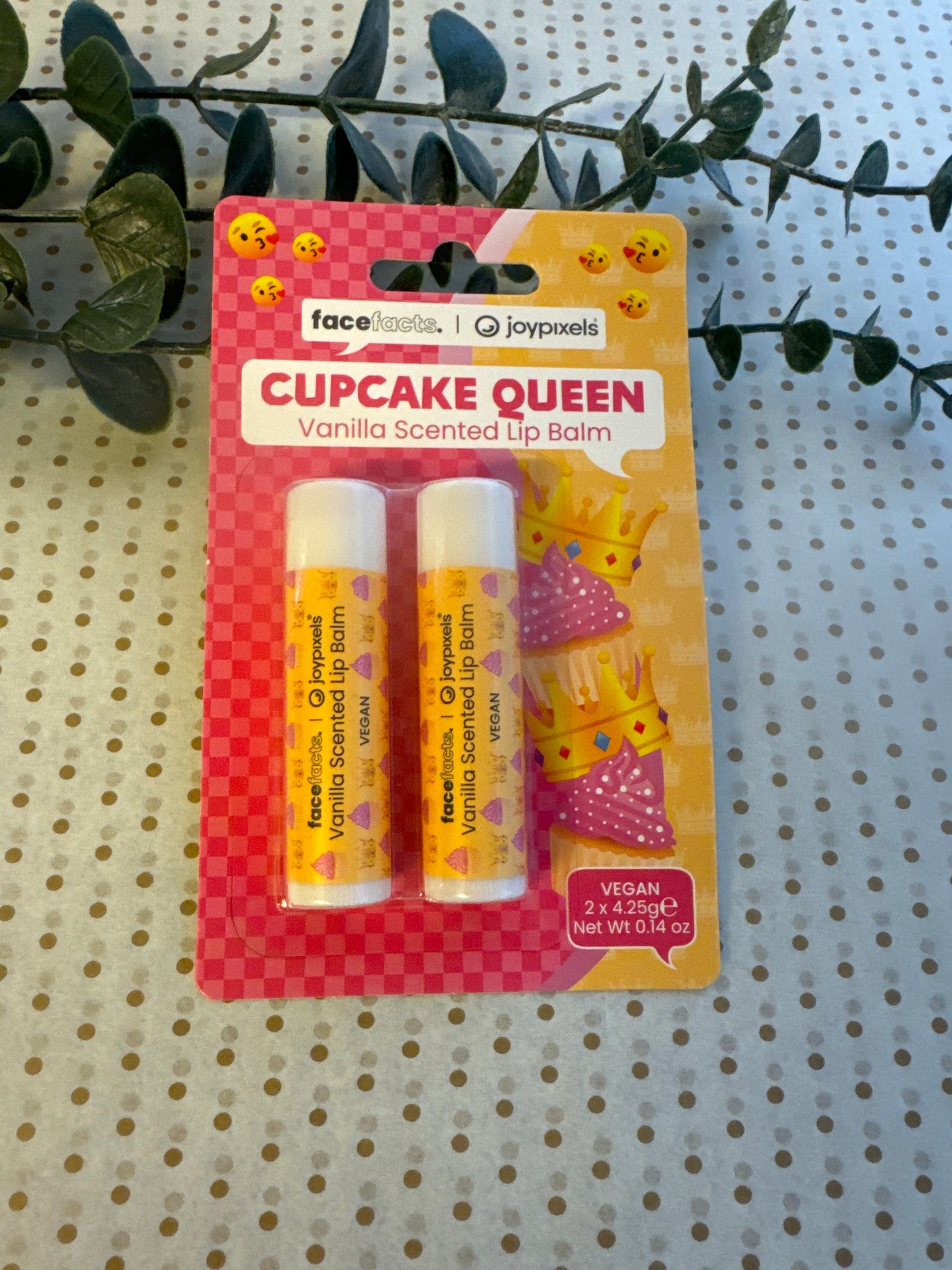 Face Facts Vanilla Scented Lipbalms