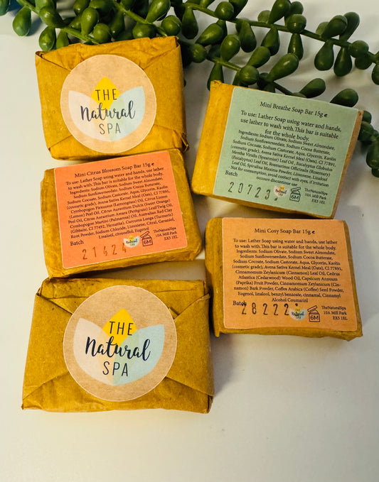 Natural Travel Soap - Scent picked at random