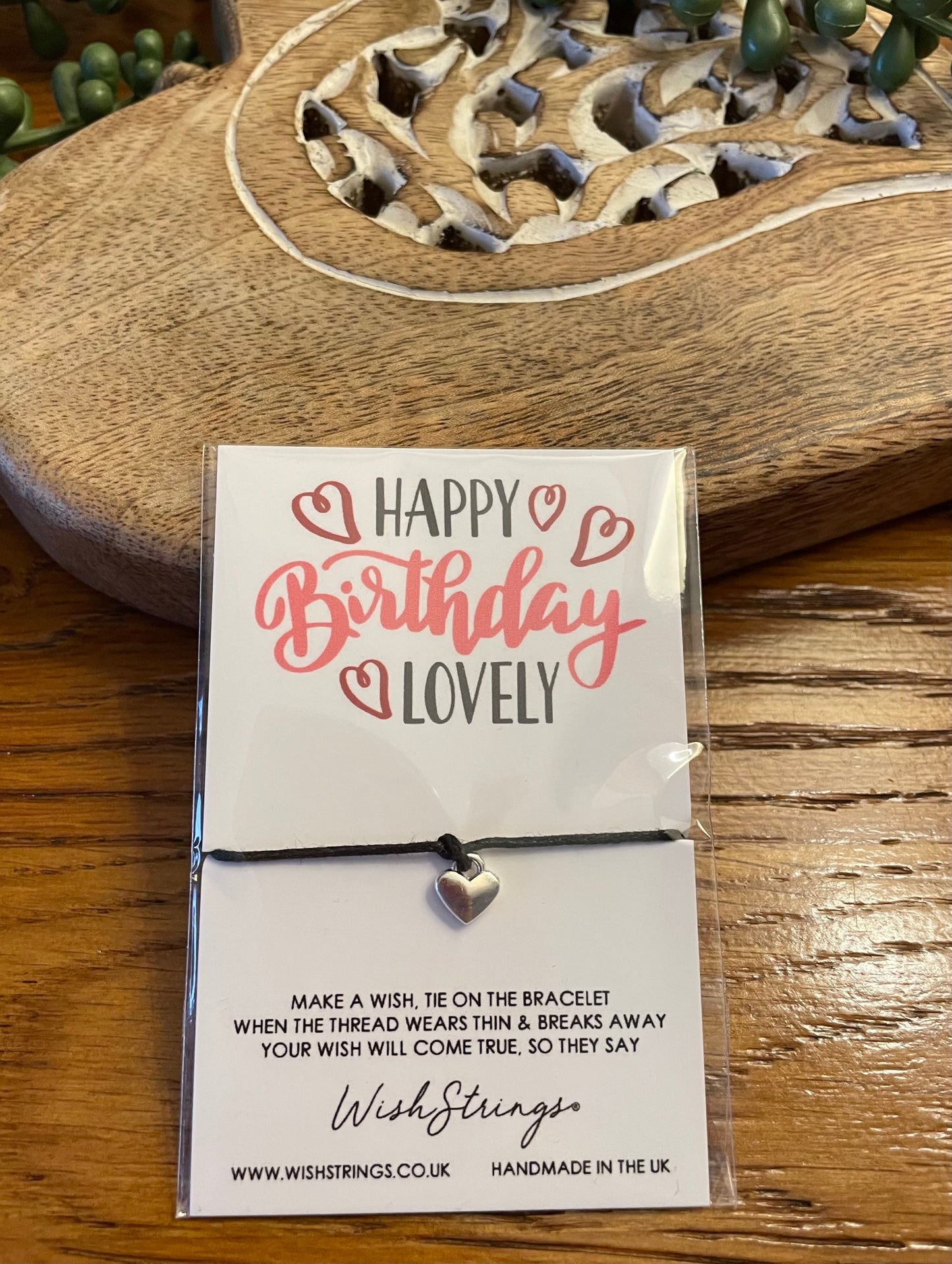 Happy Birthday Wishstring Bracelet