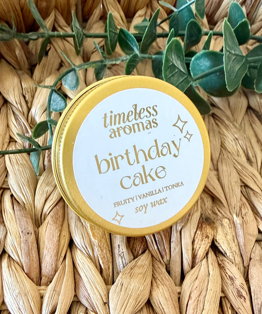 Birthday Cake Scented Candle