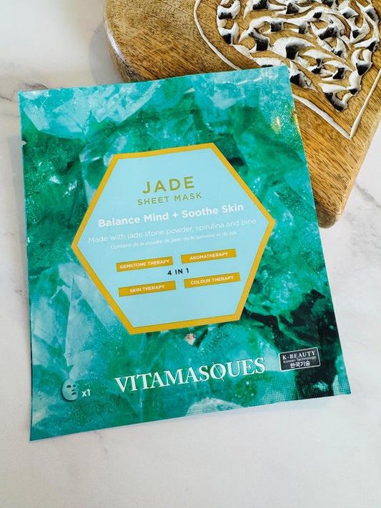 Vitamasques Jade Sheet Mask