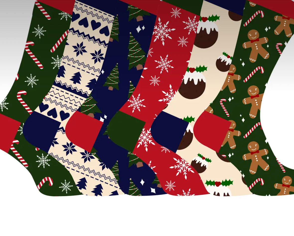 Mens Christmas Socks - picked at random