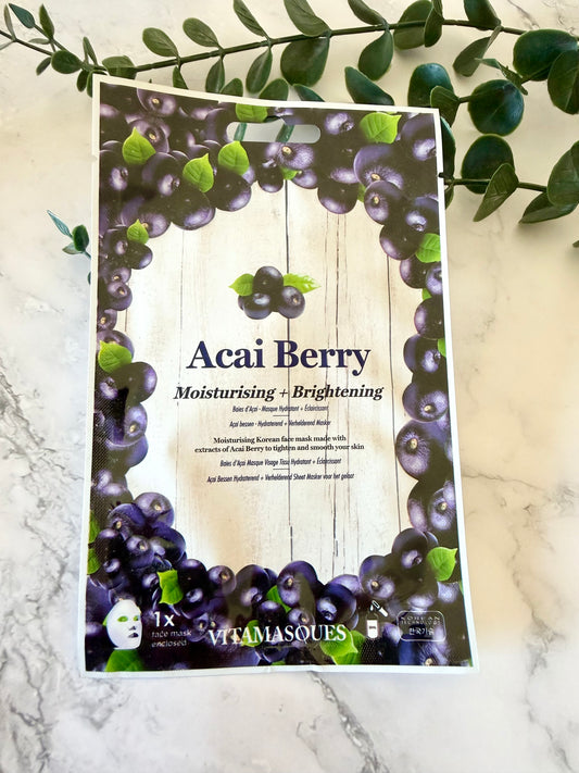 Vitamasques Acai Berry - Moisturising & Brightening