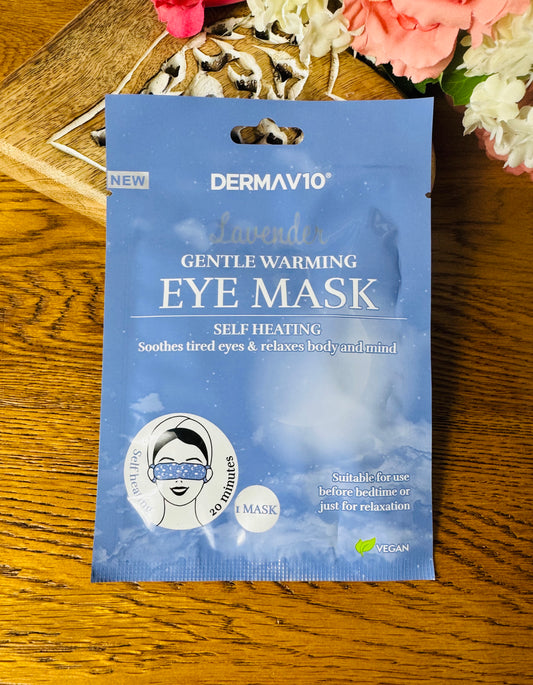 Derma V10 Gentle Warming Eye Mask