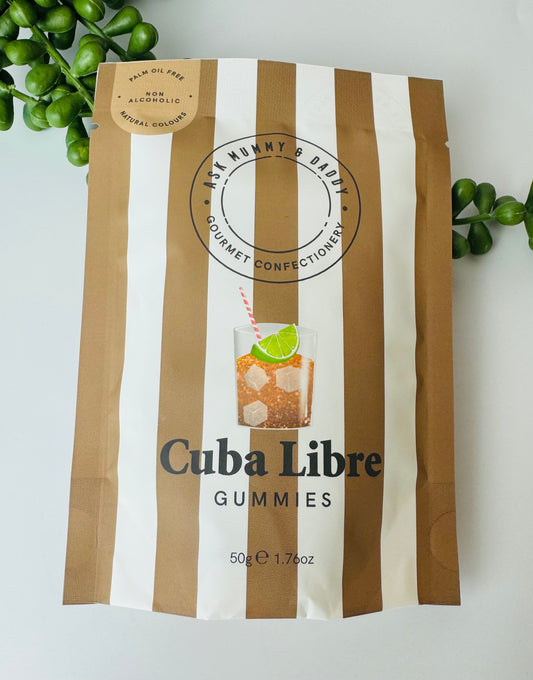 Cuba Libre Gummie Sweets (does not contain alcohol)