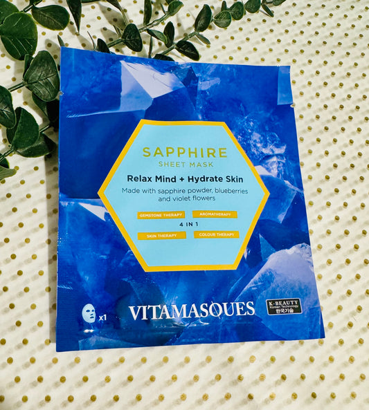 Vitamasques Sapphire Face Sheet Mask