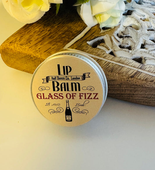 Glass of Fizz Scented Lip Balm