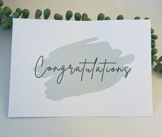 Congratulations Card