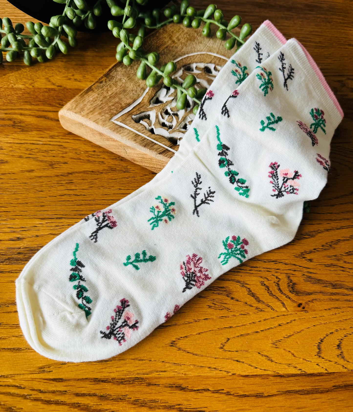 Wild Flower Socks