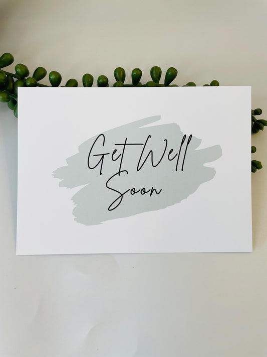 Get Well Soon Card