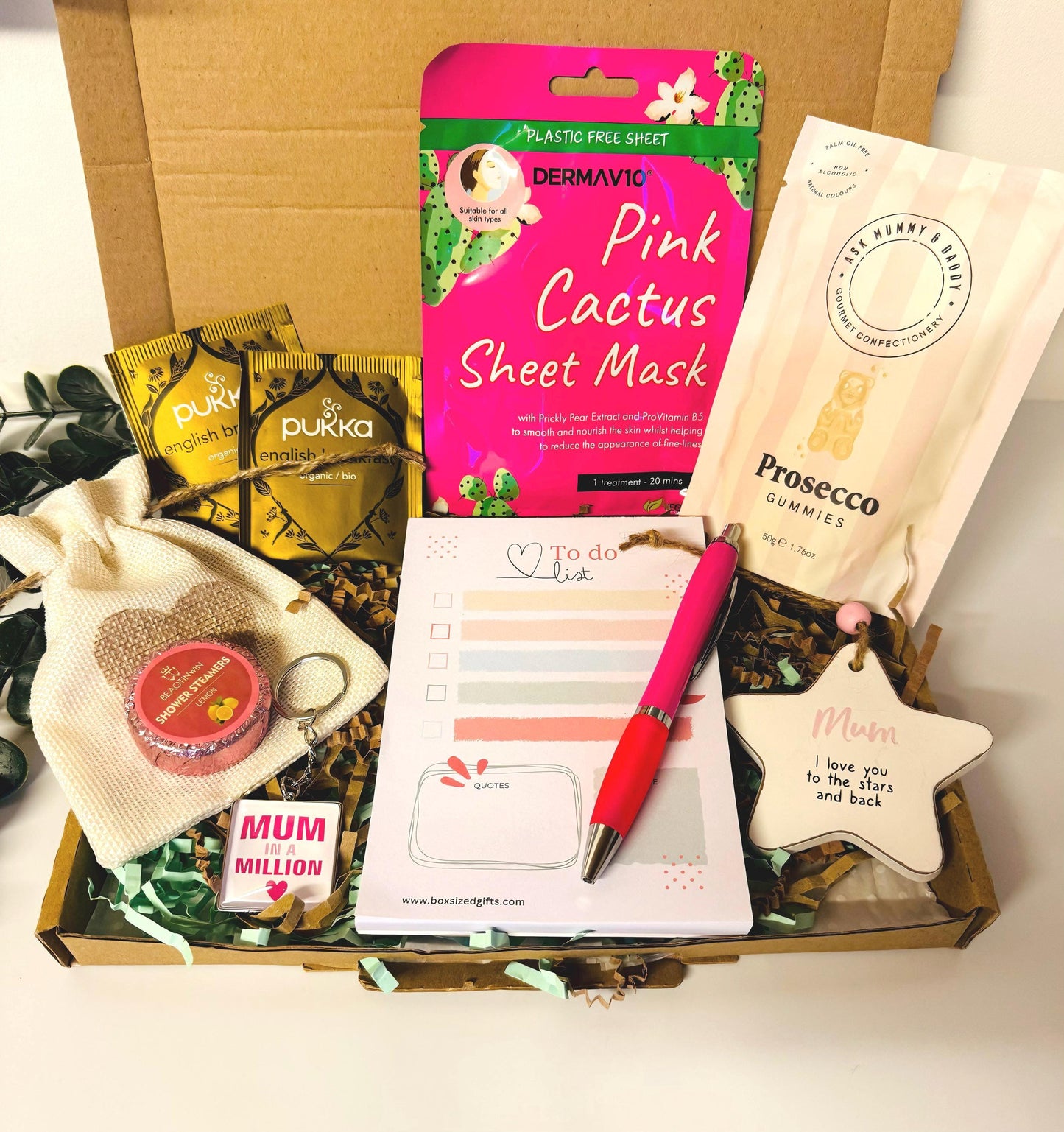 Mothers Day Letterbox Gift - Hug in a Box - Pamper Gift Box for Mum - Gift for Mum - Mothers Day Spa Gift Box - Love you Mum - Pamper Hamper