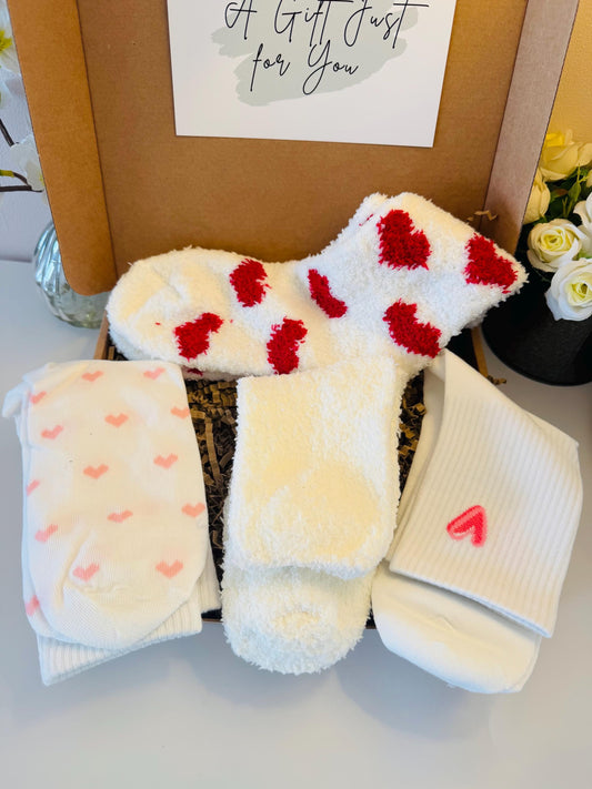 Ladies Socks Gift Box