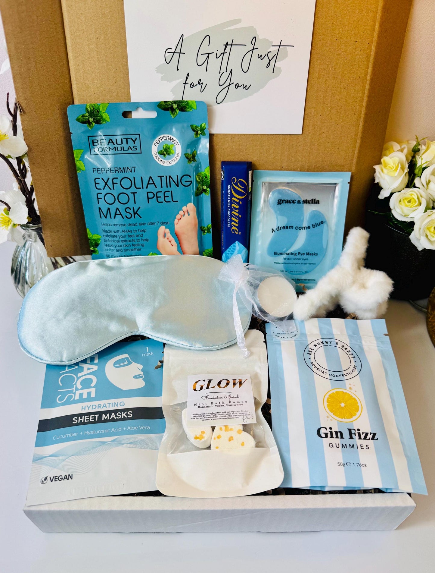 Cosy Pamper Hamper - Spa Self Care Hamper - Care Package Gift For Her - Birthday Gift Box - Hug in a Box - Pamper Box - Pick me Up Gift