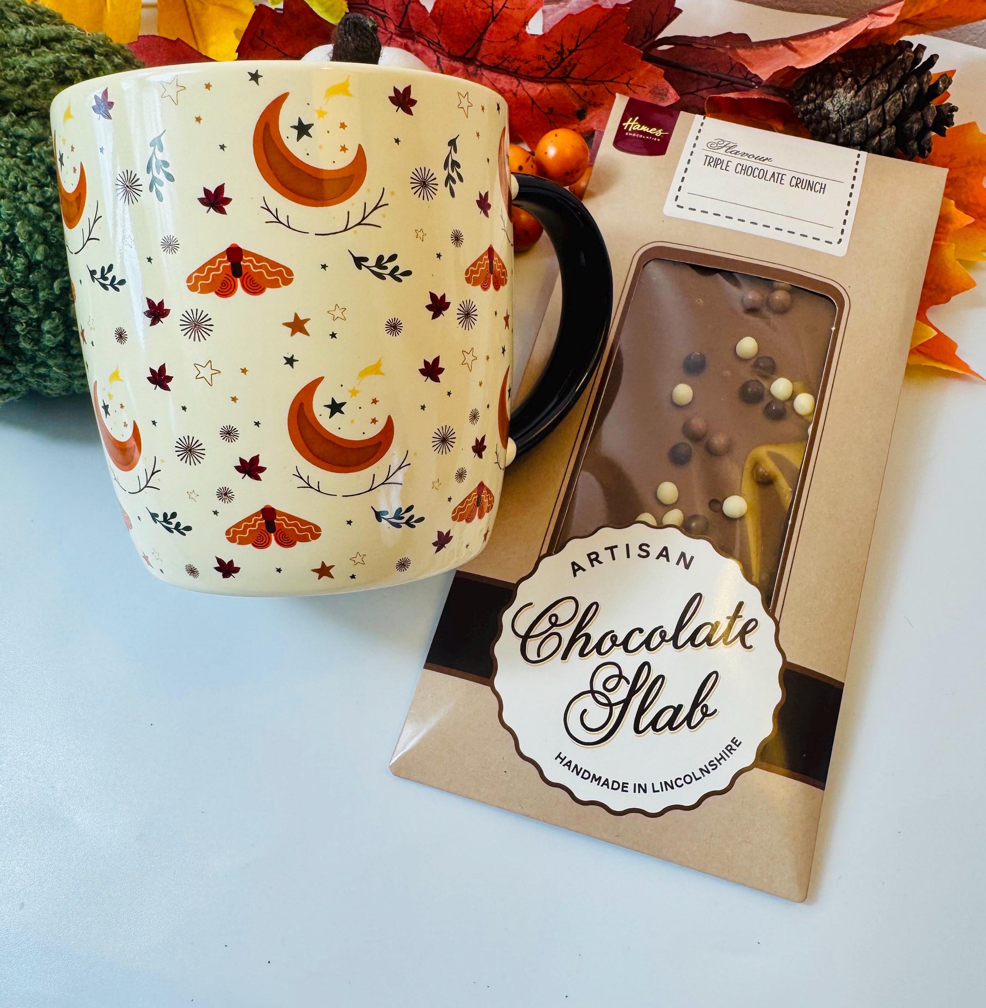 Cosy Autumn Hamper - Hug in a Box for Her - Fall Gift Box - Friend Treat Box - Autumn Care Package - Birthday Hamper - Get Well Soon Gift
