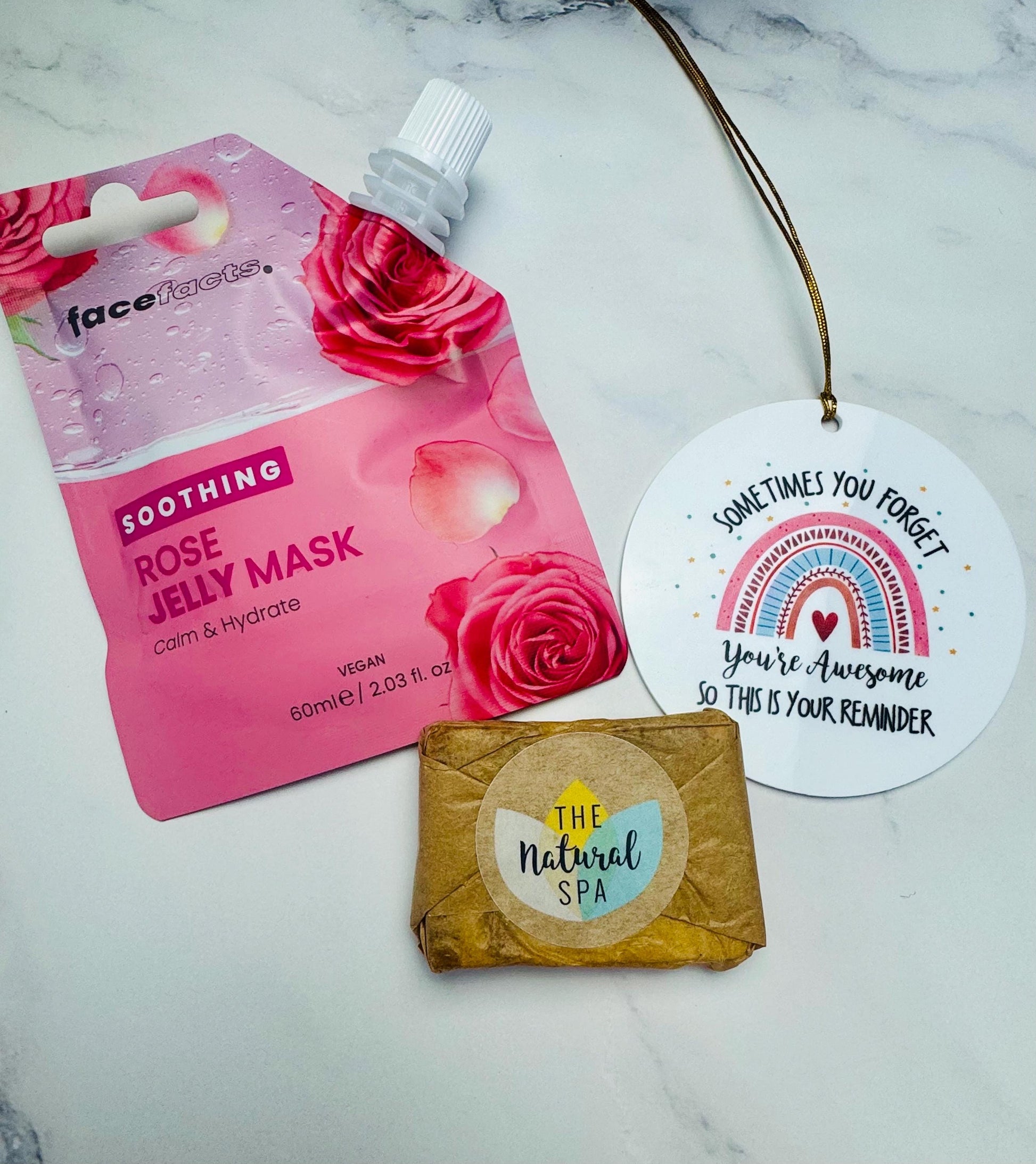 PAMPER HAMPER - Letterbox Gift For Her - Spa Self-Care Giftbox - Birthday Giftbox - Friend Giftbox - Carepackage Gift - Personalised