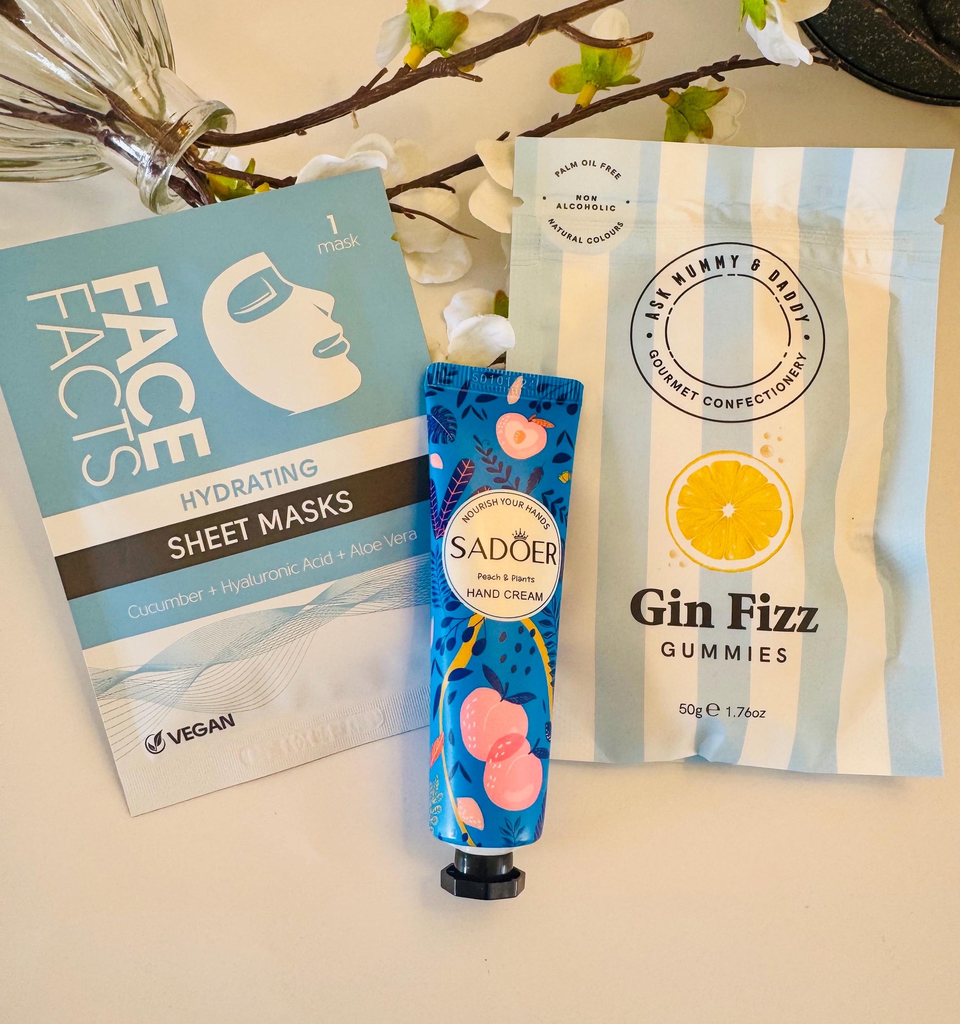 Pick Me Up Gift For Her - Thinking of You Care Package - Sympathy Self Care Hamper - Wellness Spa Box - Hug in a Box Present - Get Well Soon