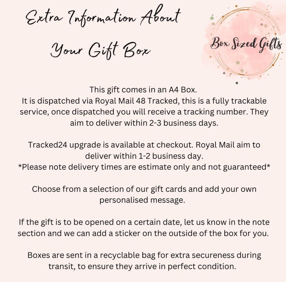 Pick Me Up Pamper Hamper Gift - Self Care Gift Box - Thinking of You Care Package - Cheer Up Gift for Her - Get Well Soon Letterbox Gift