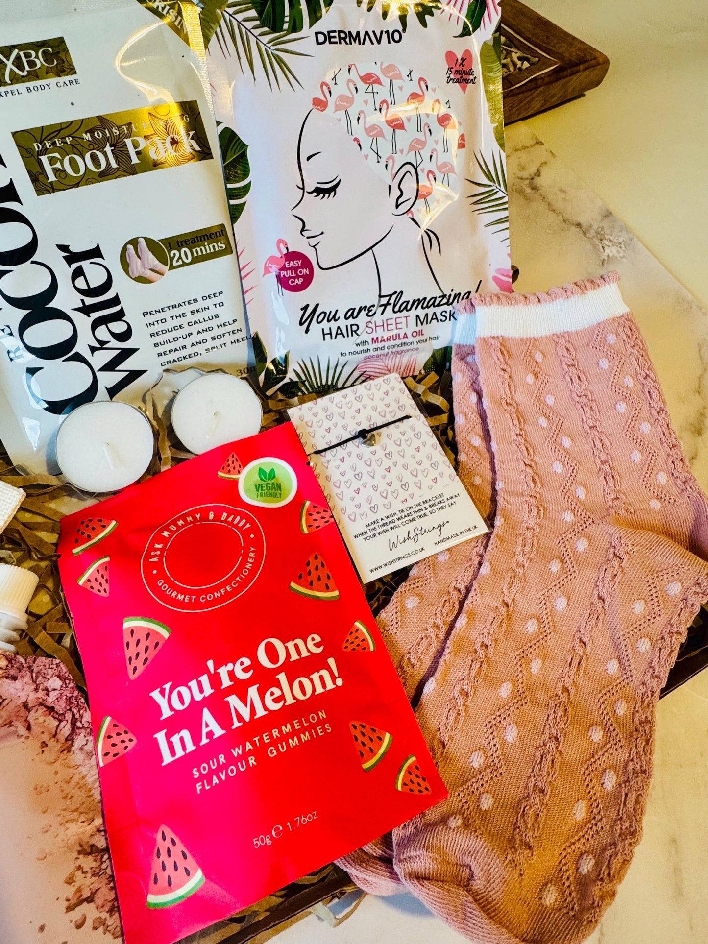 Pick Me Up Gift For Her - Thinking of You Care Package - Sympathy Self Care Hamper - Wellness Spa Box - Hug in a Box Present - Get Well Soon