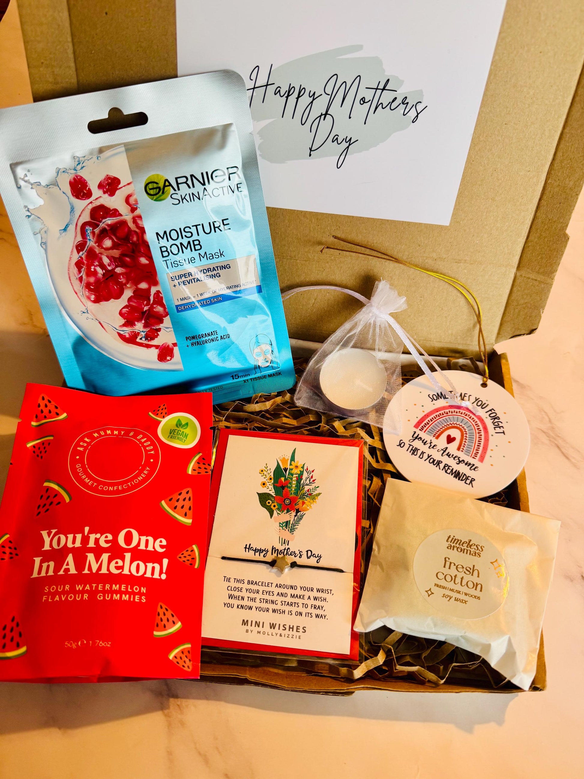 Mother’s Day Gift Box for Mum – Pamper Hamper - Self Care Gift - Thinking of You Mum - Personalised Letterbox Gift - Present for Mummy