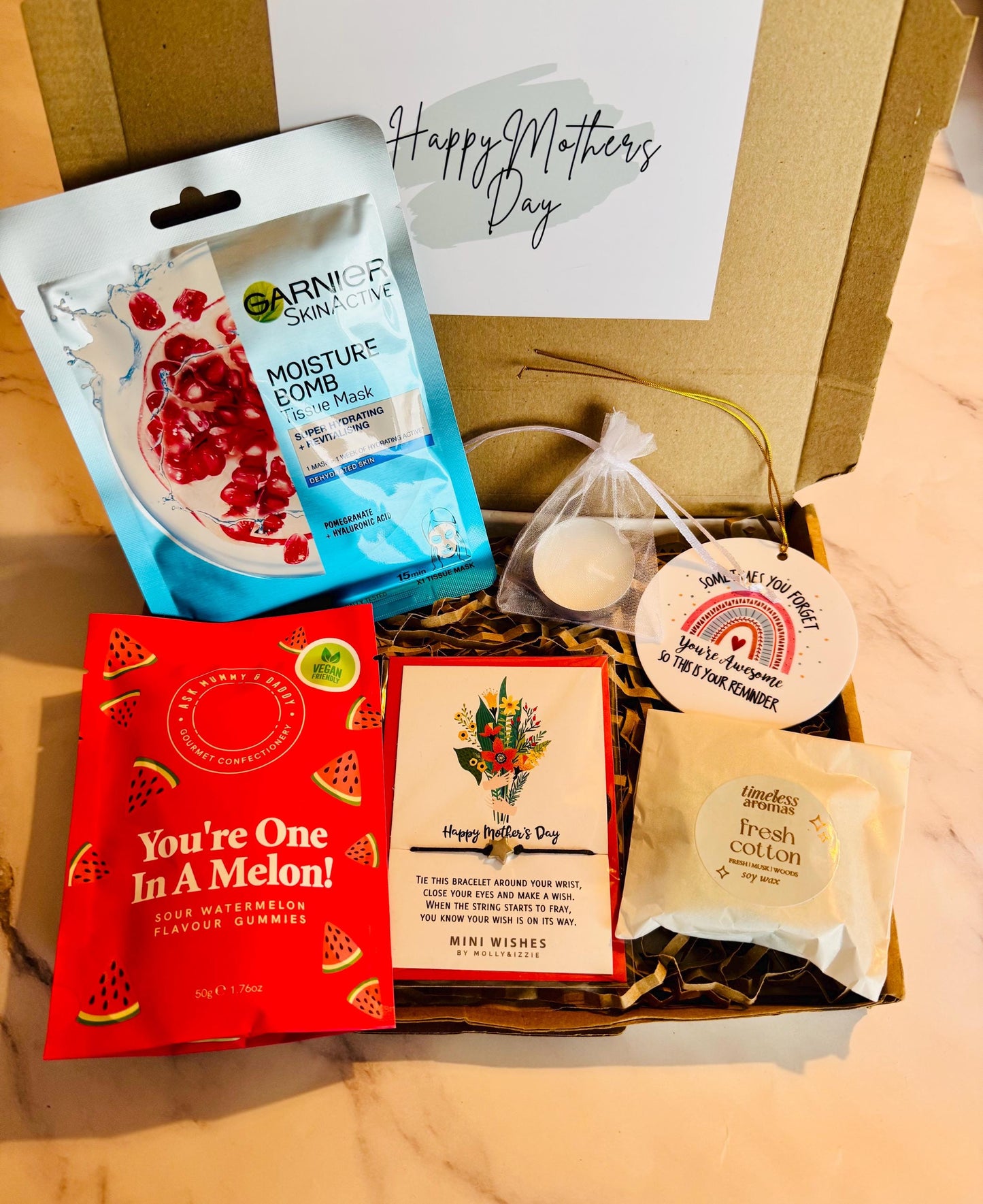 Mother’s Day Gift Box for Mum – Pamper Hamper - Self Care Gift - Thinking of You Mum - Personalised Letterbox Gift - Present for Mummy