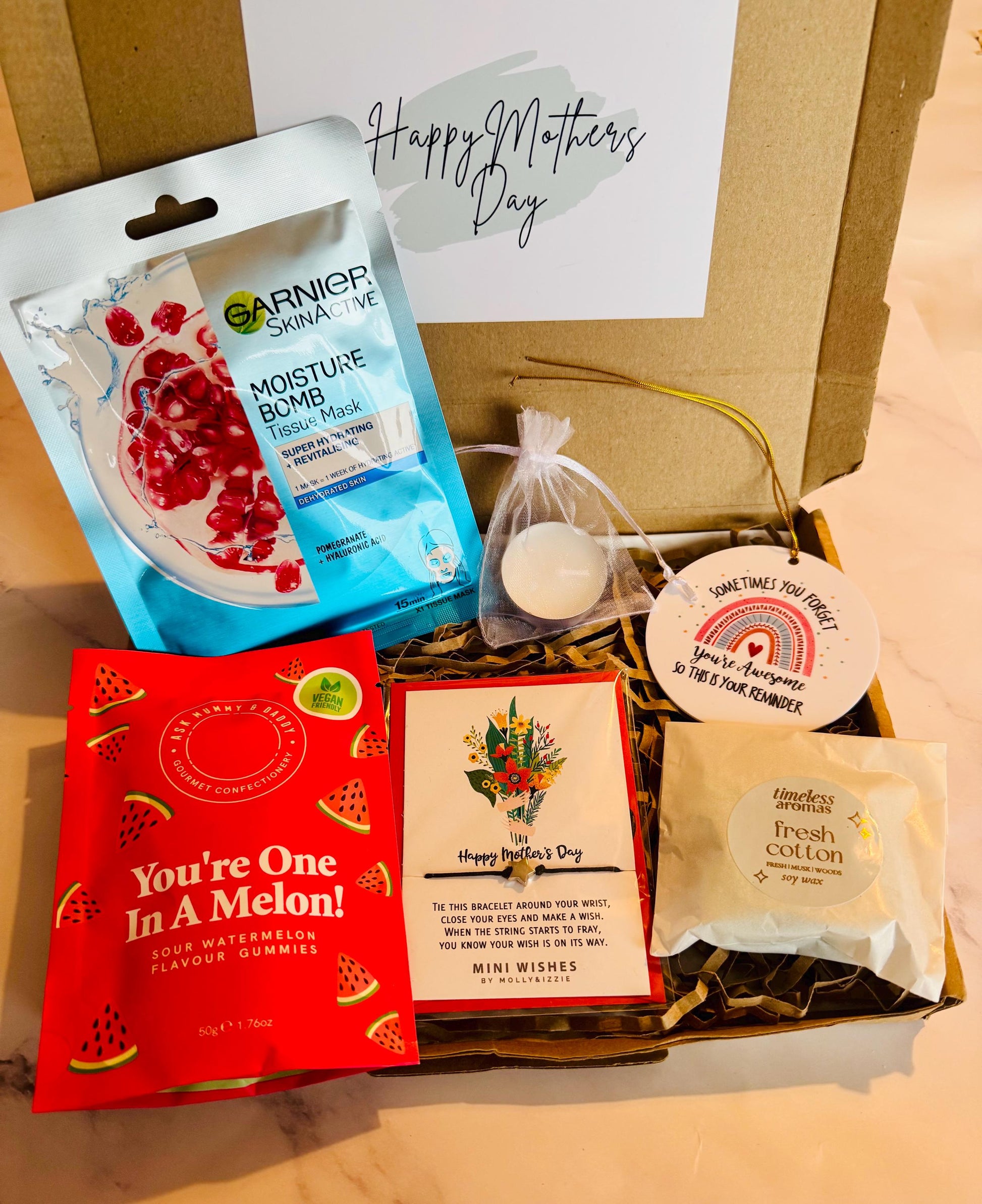 Mother’s Day Gift Box for Mum – Pamper Hamper - Self Care Gift - Thinking of You Mum - Personalised Letterbox Gift - Present for Mummy