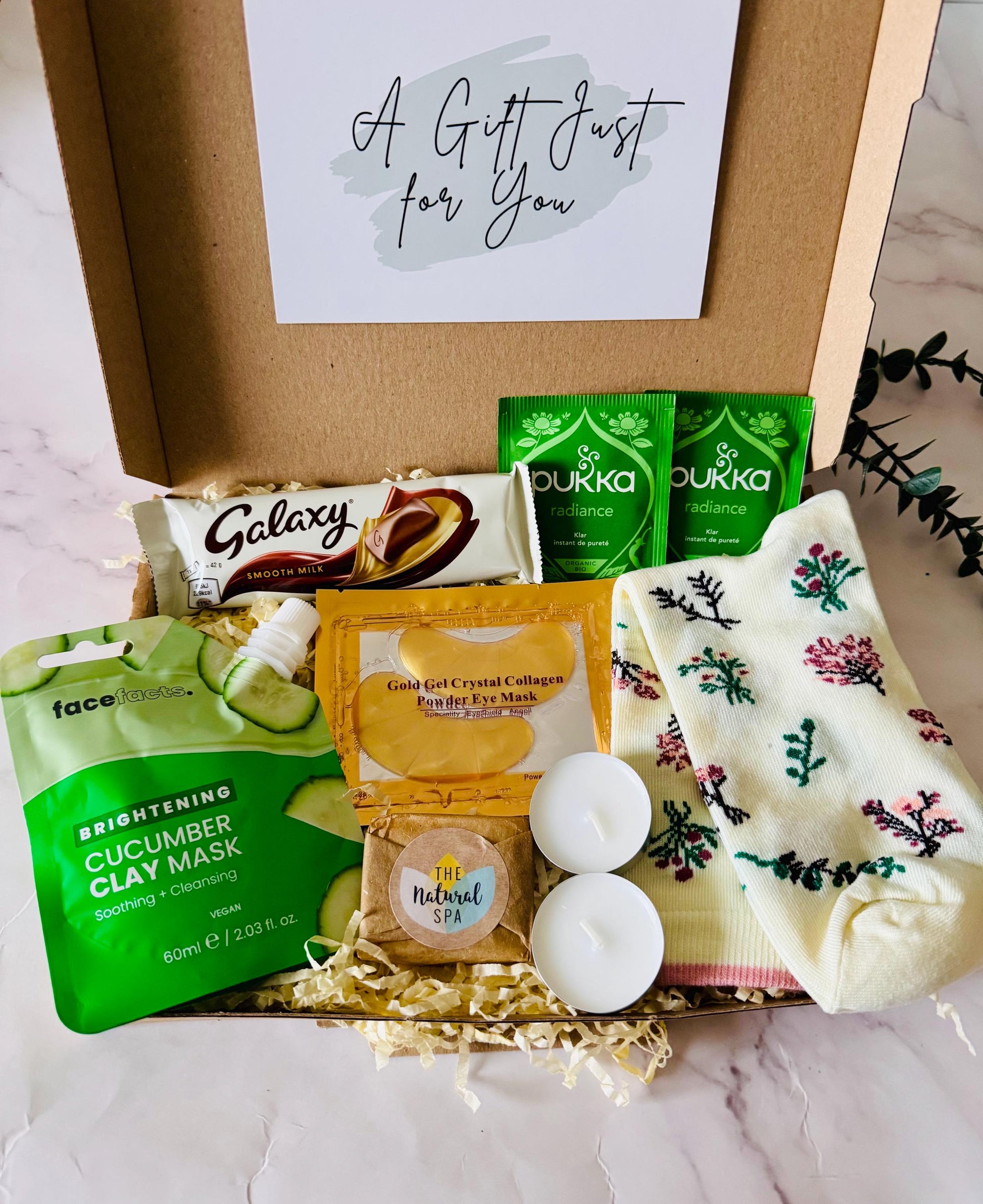 PAMPER HAMPER - Letterbox Gift For Her (different colours available)