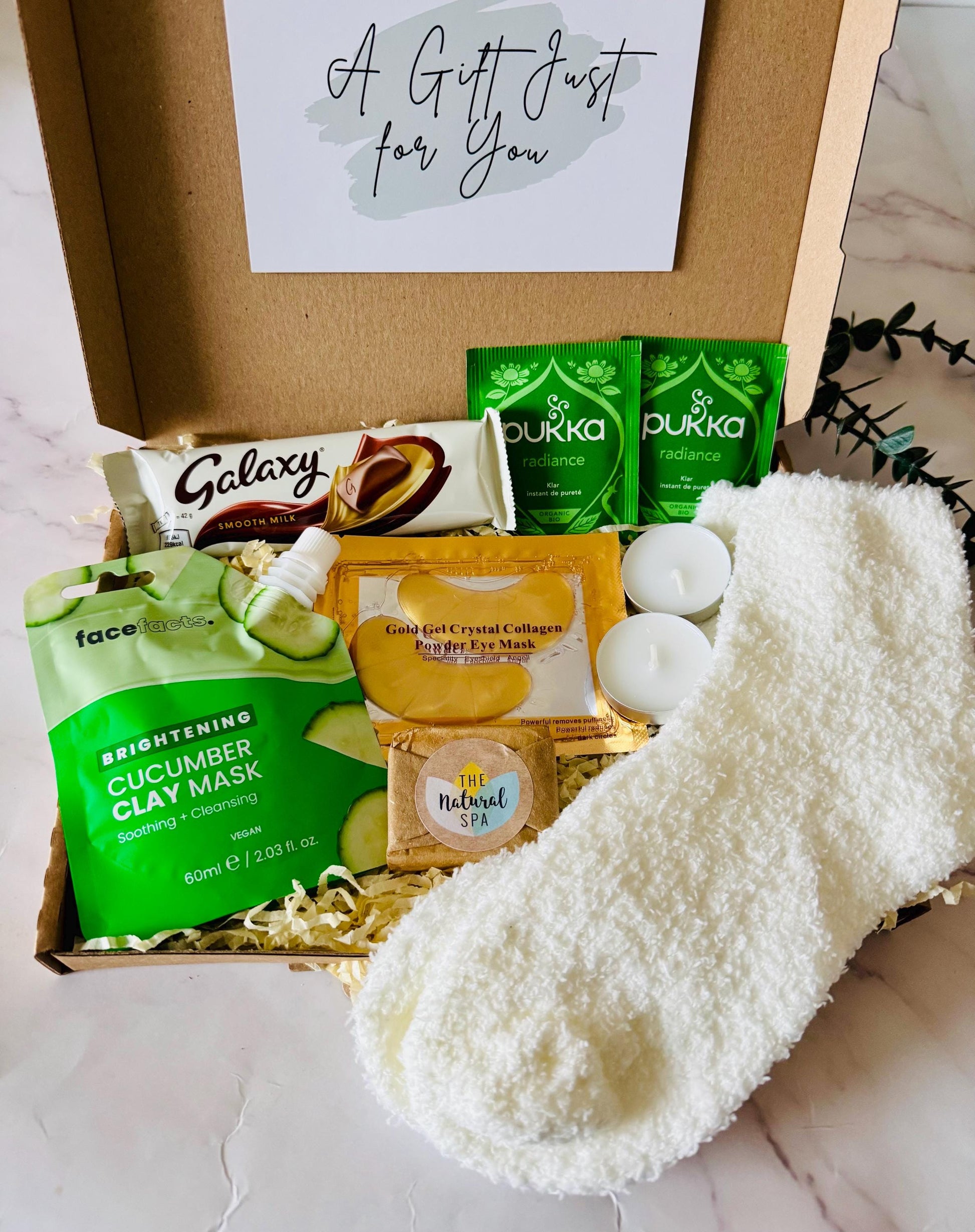 PAMPER HAMPER - Letterbox Gift For Her (different colours available)