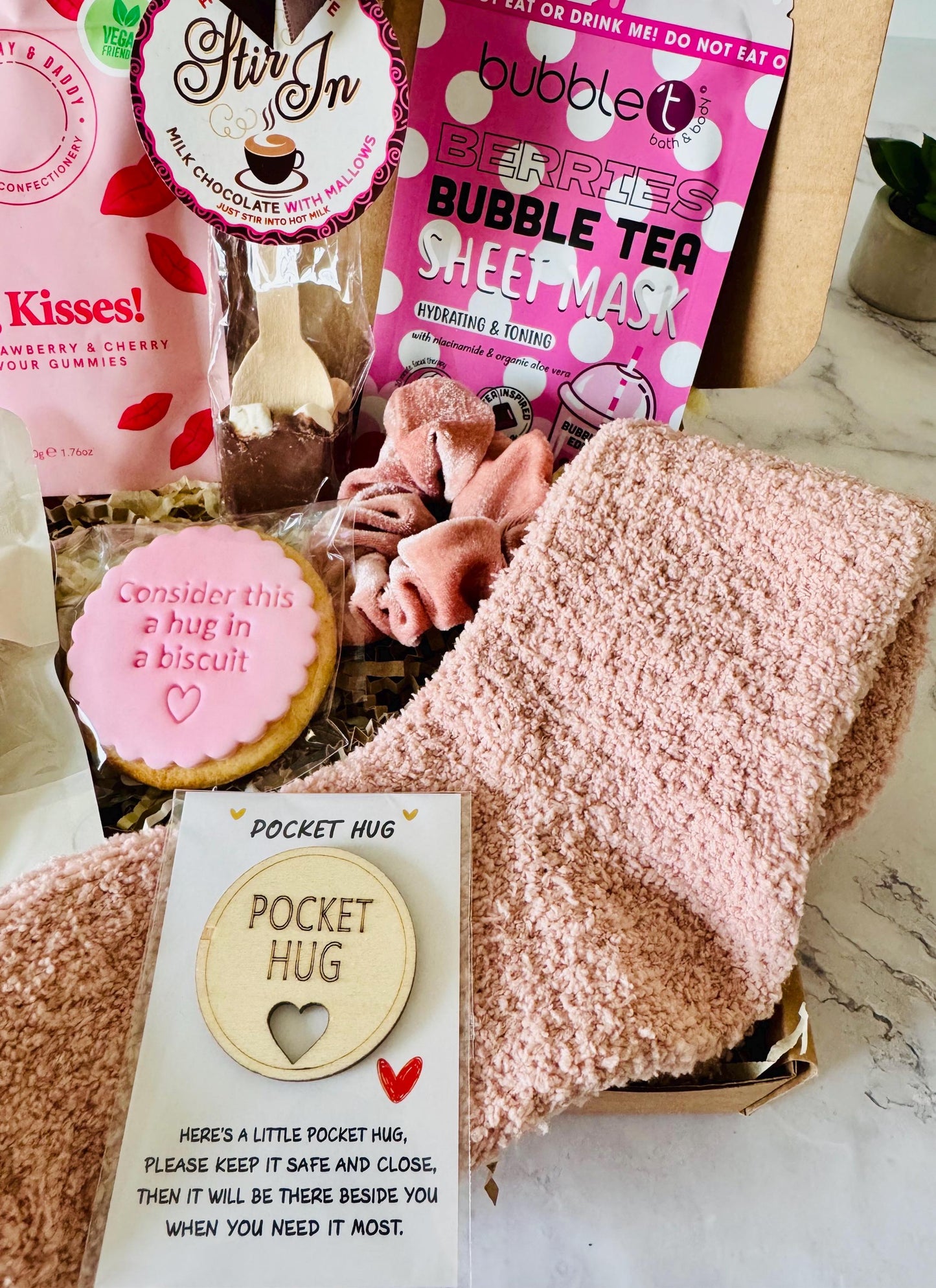 Teen Girl Hug in a Box – Self Care Gift Box - Care Package – Birthday Gift for Teenager – Thinking of You – Comfort Box - Get Well Soon