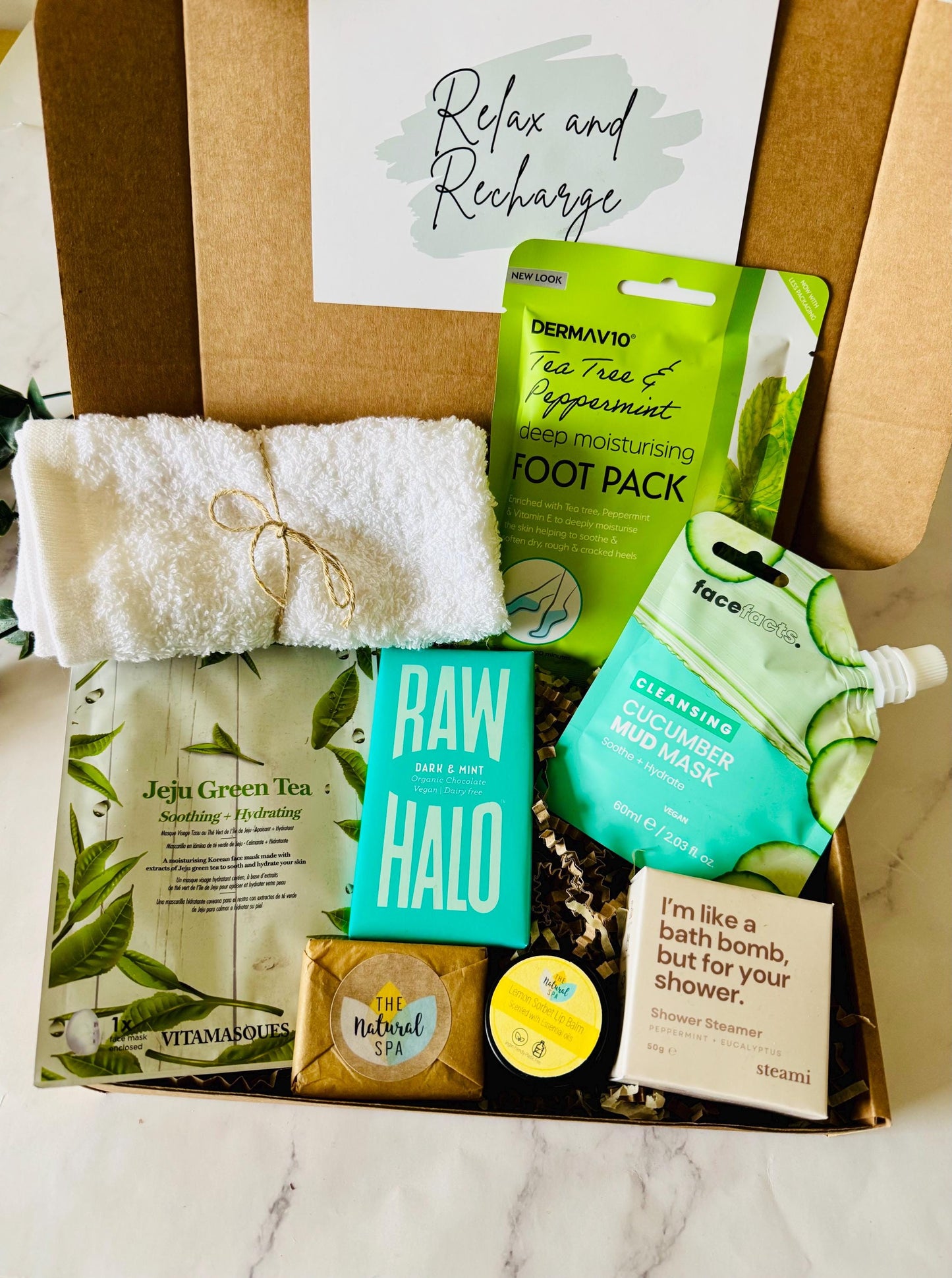 Vegan Gift Box - Vegan Pamper Hamper - Self Care Gift Set - Care Package Gift For Her - Cruelty Free Gift Set - Pamper Box - Birthday Pamper
