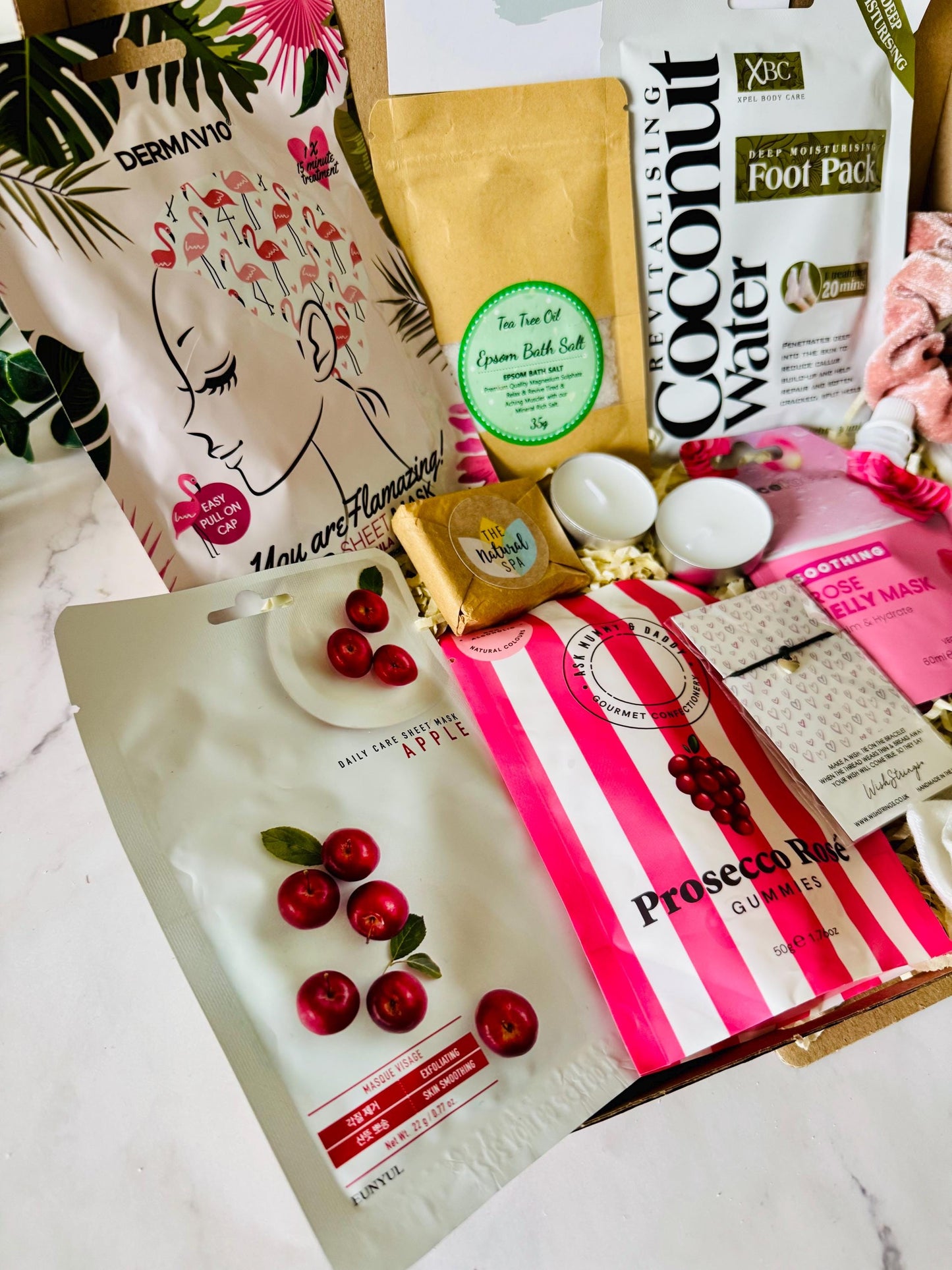 Pick Me Up Pamper Hamper Gift - Self Care Gift Box - Thinking of You Care Package - Cheer Up Gift for Her - Get Well Soon Letterbox Gift