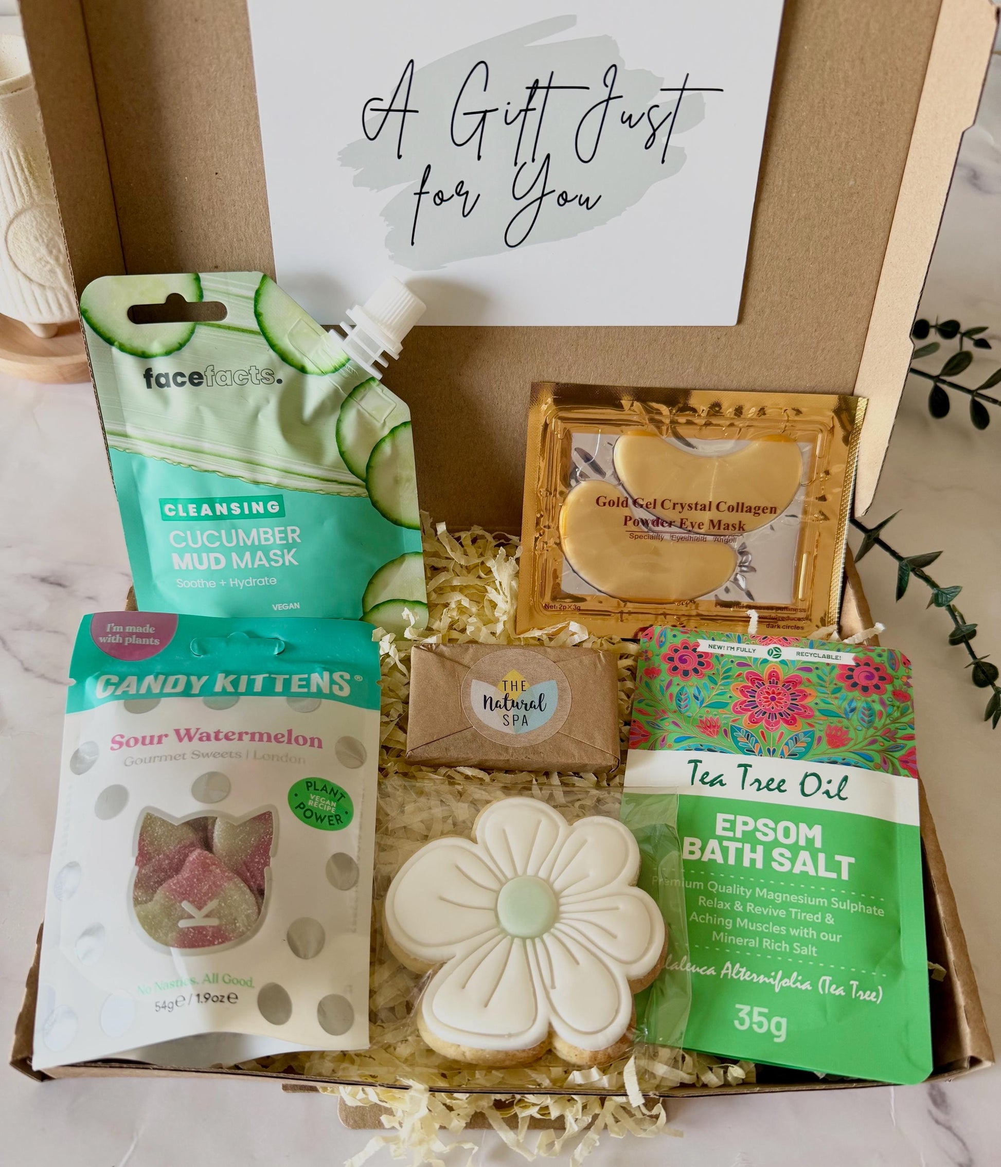 Pamper Gift Box for Her - Hug in a Box Self Care Package - Birthday Pampet Hamper - Pick me Up Gift Box - Thinking of You - Letterbox Gift