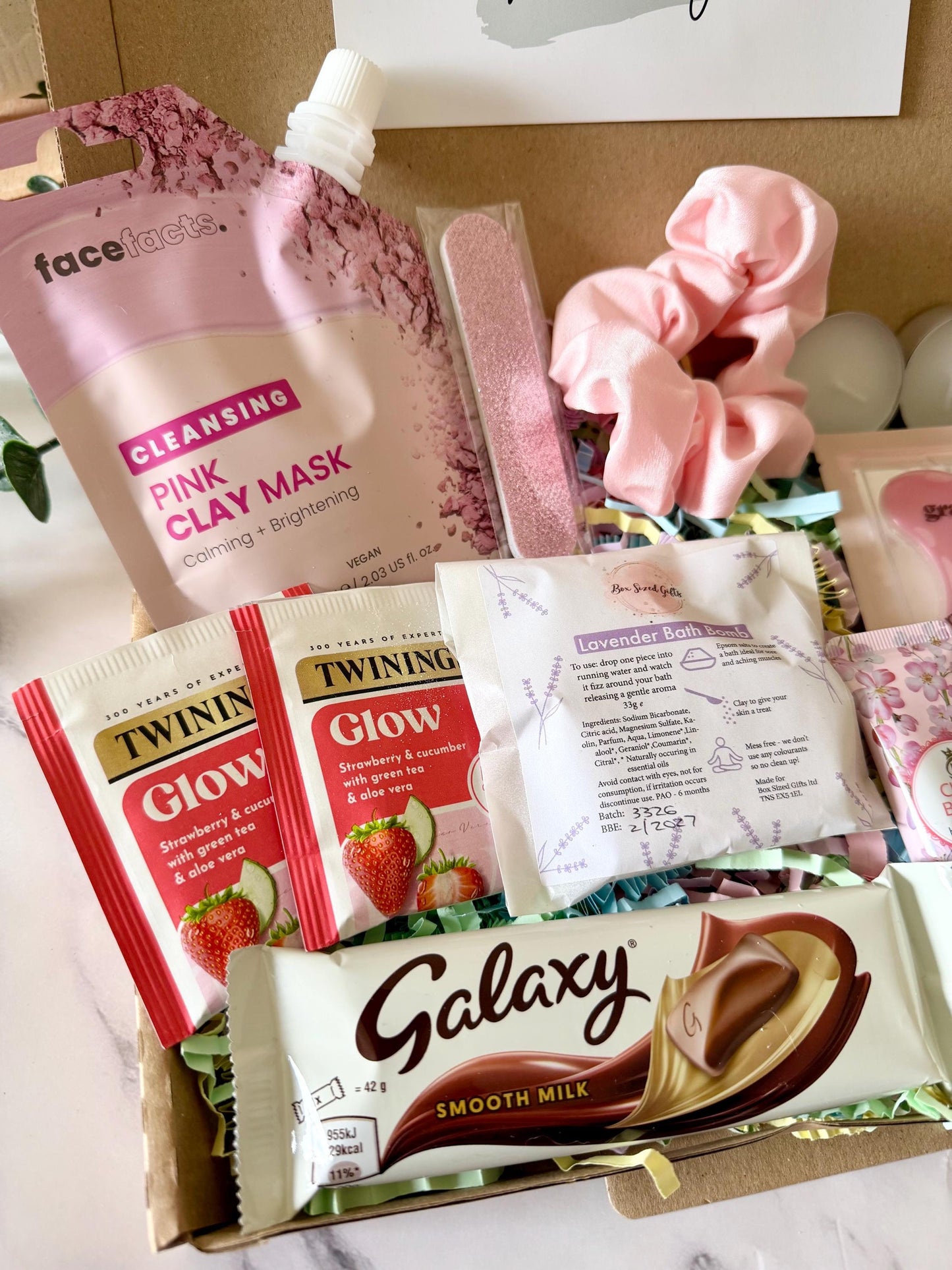 Pamper Hamper - Letterbox Gift - Hug in a Box - Self Care Package - Get Well Soon - Birthday - Spa Gift for Her - Personalised