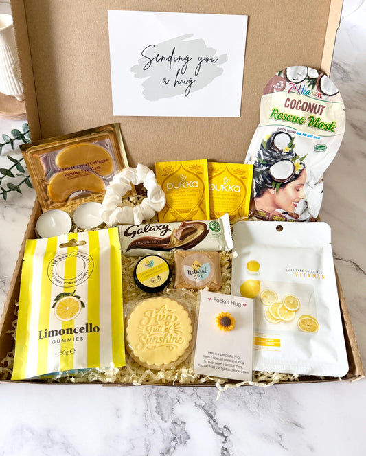 Box Of Sunshine Hug in a Box (Different Options Available)