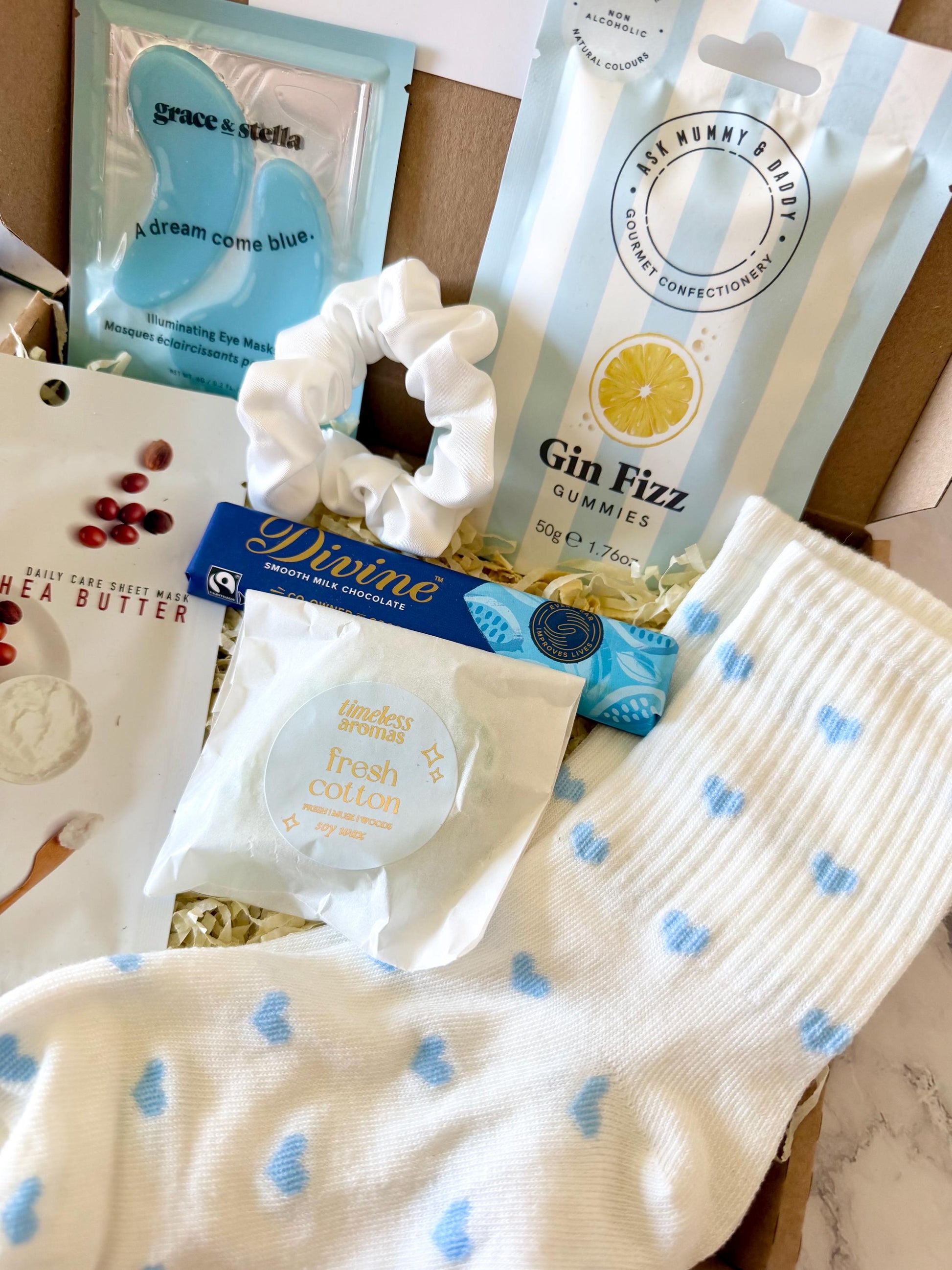 Hug in a Box - Thinking of You Gift - Care Package - Self Care Gift for Her - Get Well Soon - Pamper Gift - Sending Hugs - Wellness Gift Set