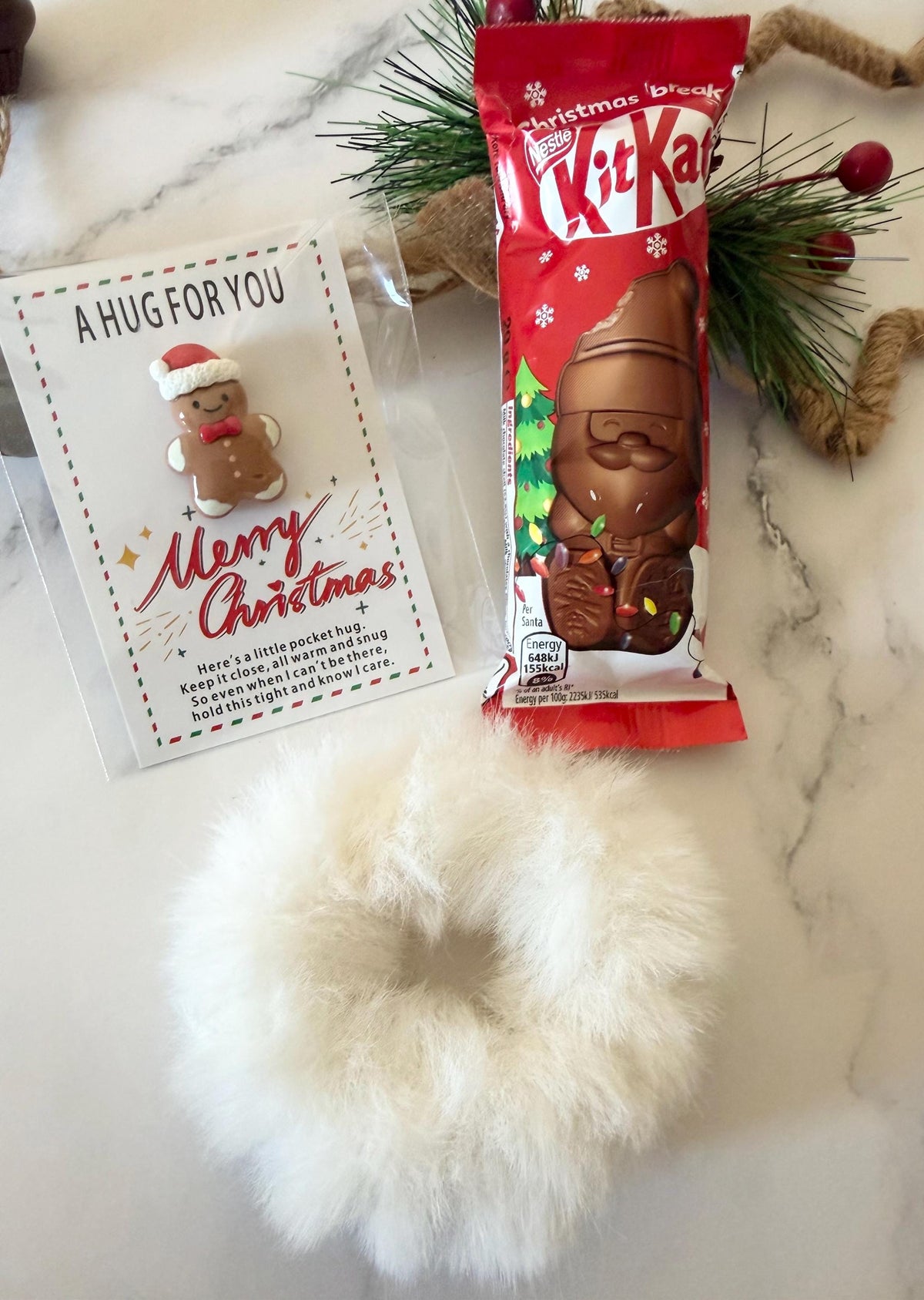 Christmas Hug in a Box - Christmas Gift for Her - Care Package Hamper Ladies Treat Box - Secret Santa - Self-Care Gift Box - Xmas Eve Box