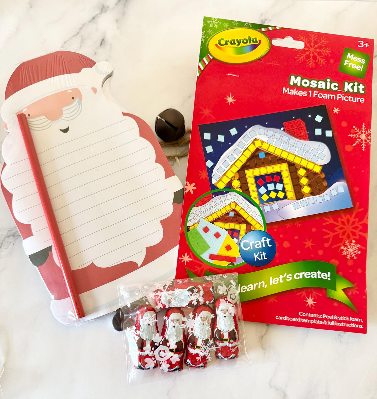 Childrens Christmas Gift - Activity Box - Pre Filled Xmas Eve Box - Kids Christmas Hamper - Christmas Present - Personalised
