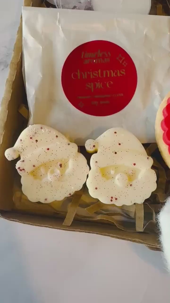 Christmas Hug in a Box - Xmas Eve Box - Christmas Gift for Her - Care Package Hamper Ladies Treat Box - Secret Santa -  Self-Care Gift Box