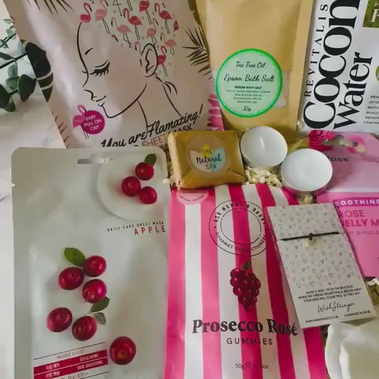 Pick Me Up Pamper Hamper Gift - Self Care Gift Box - Thinking of You Care Package - Cheer Up Gift for Her - Get Well Soon Letterbox Gift