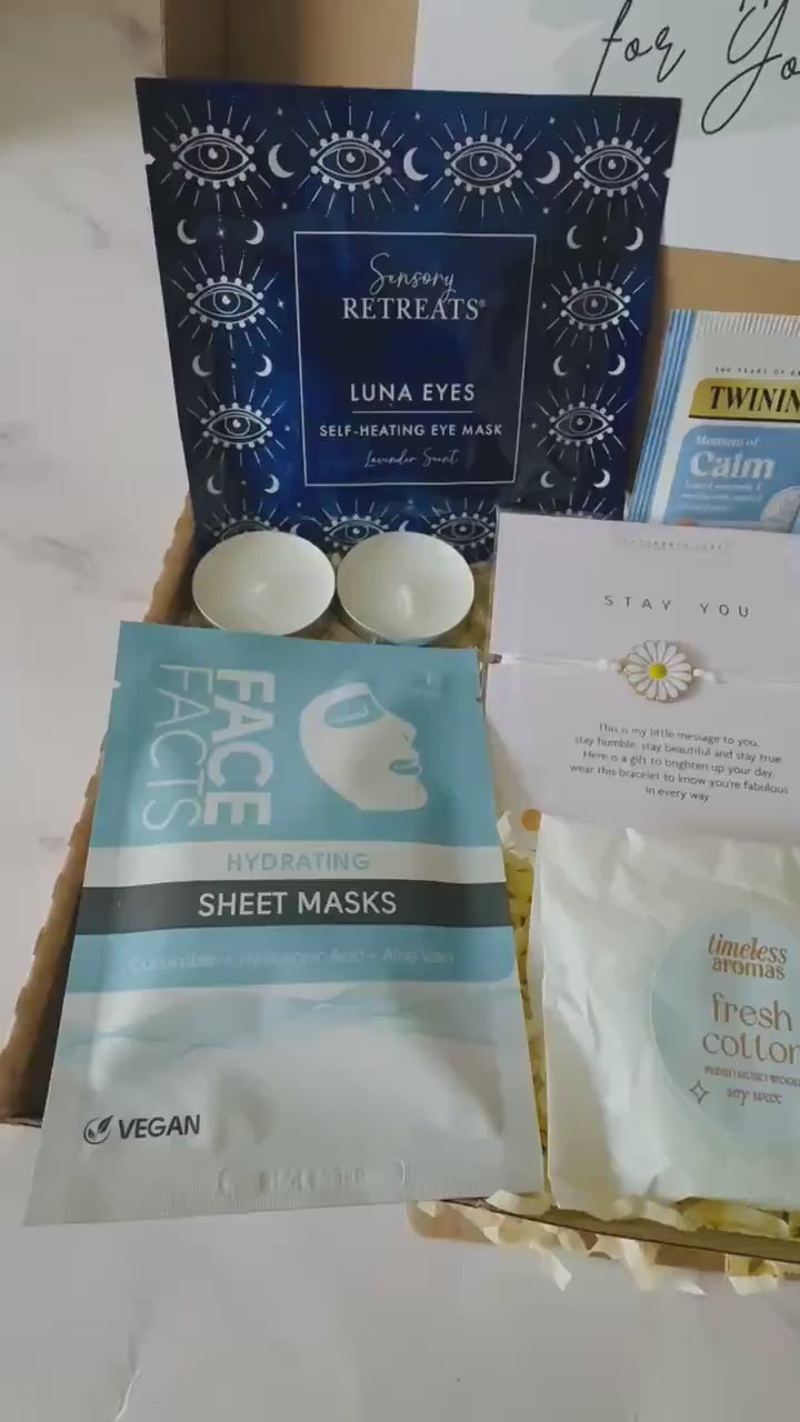 Self Care Gift Box - Pamper Hamper - Care Package - Get Well Soon - Sympathy Recovery Box - Gifts for Her - Wellness - Thinking of You