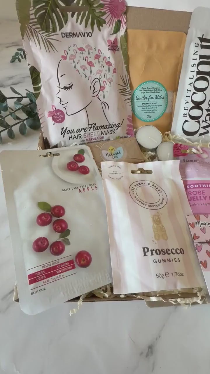Self Care Letterbox Gift - Thinking of You Gift Box - Hug in a Box Care Package - Pamper Hamper - Spa Gift - Pick me Up Gift - Get Well Soon
